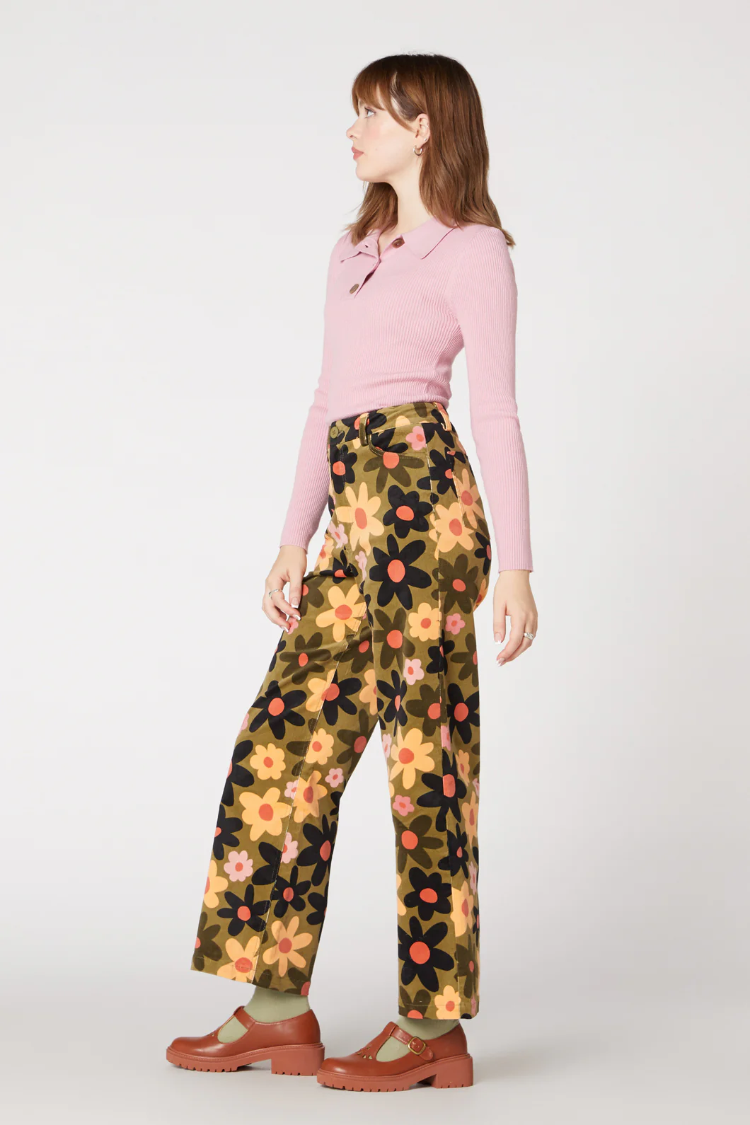 60S Daisy Cord Pant - Image 2