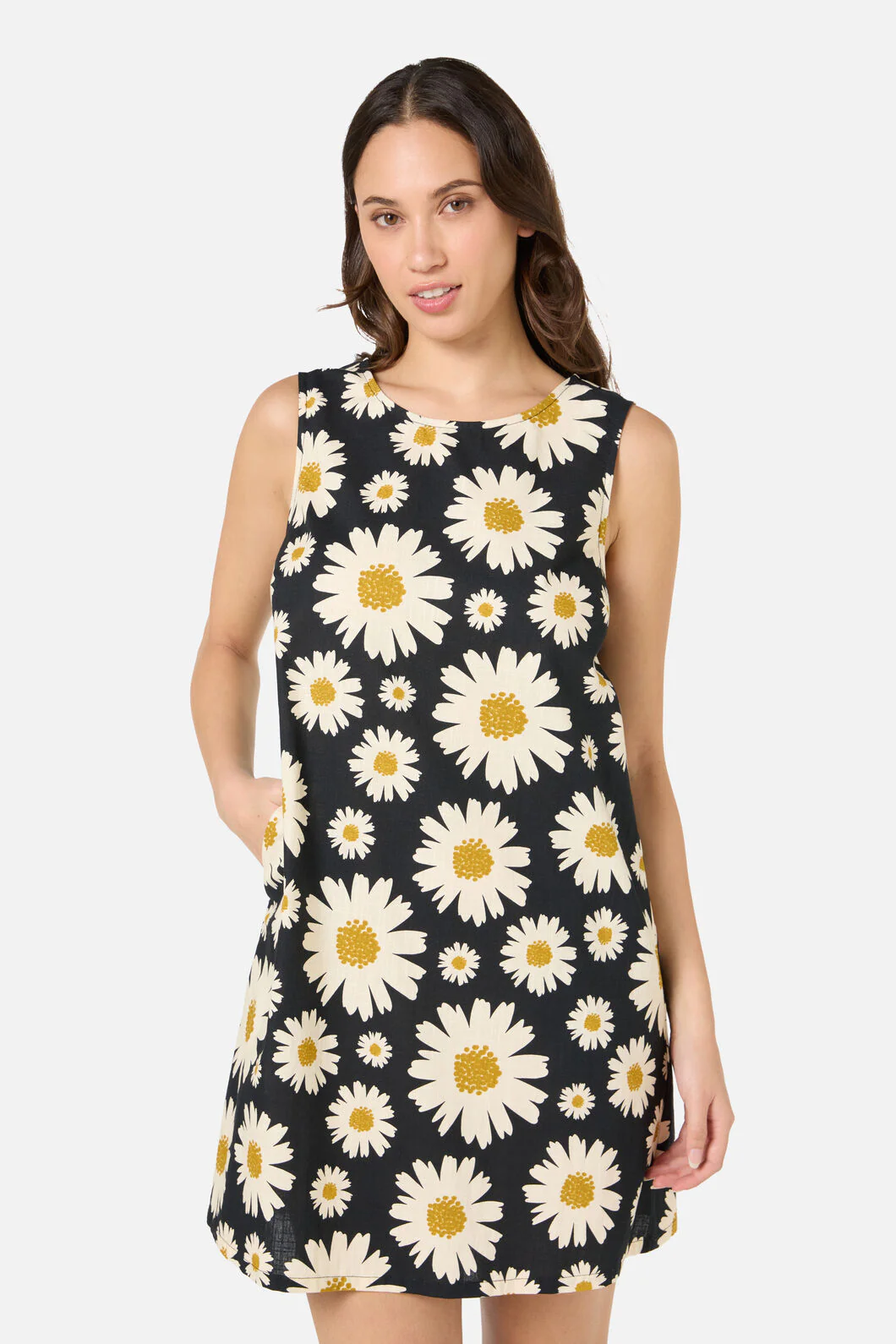 60'S Daisy Mini Dress - Image 2