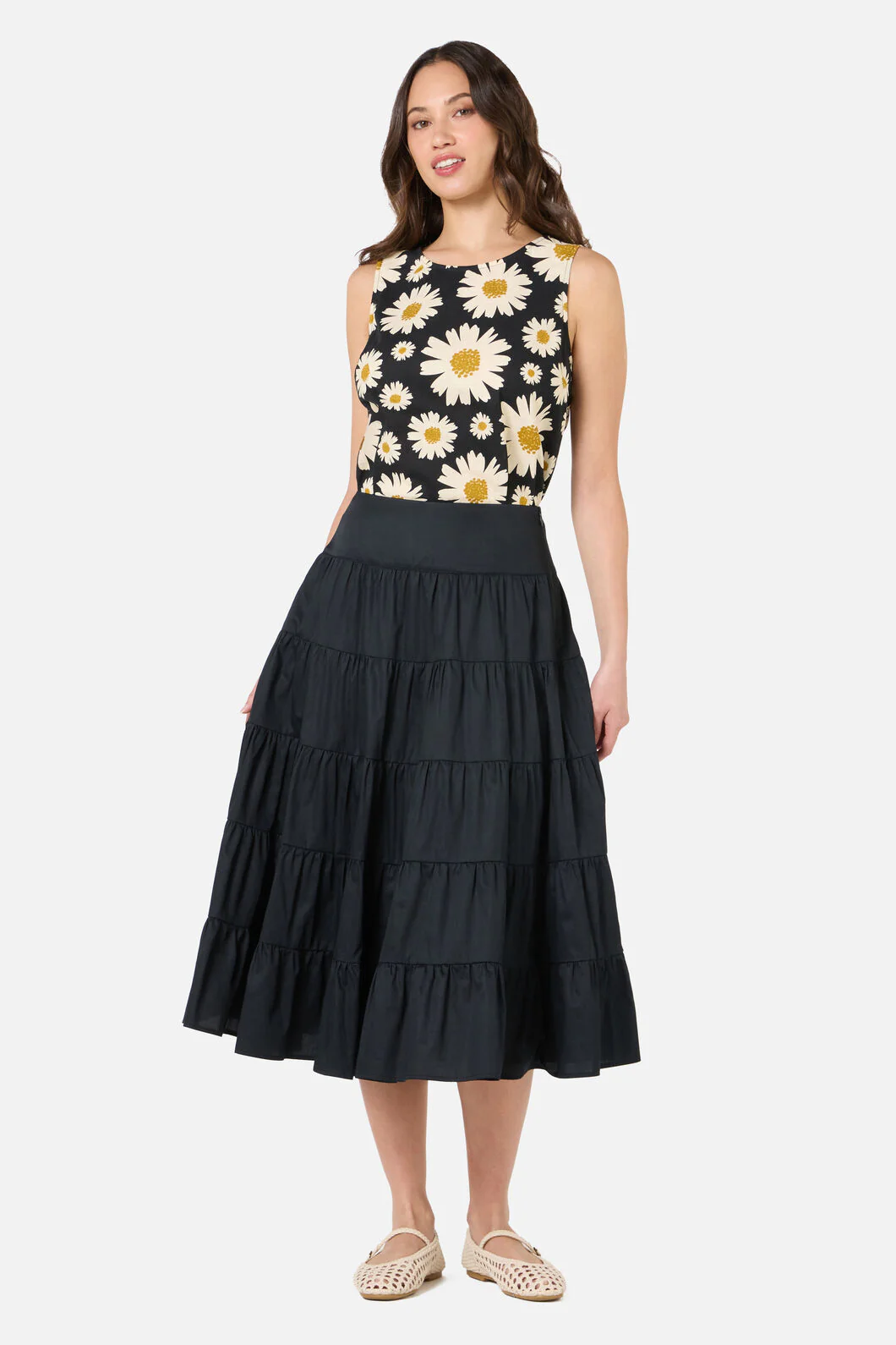 60'S Daisy Shell Top - Image 2