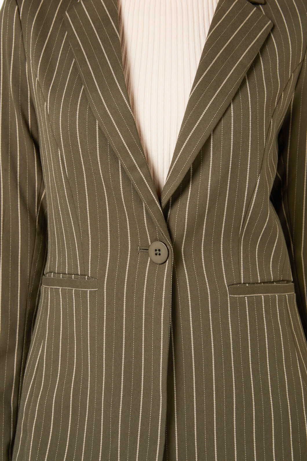 Abby Pinstripe Jacket - Image 7