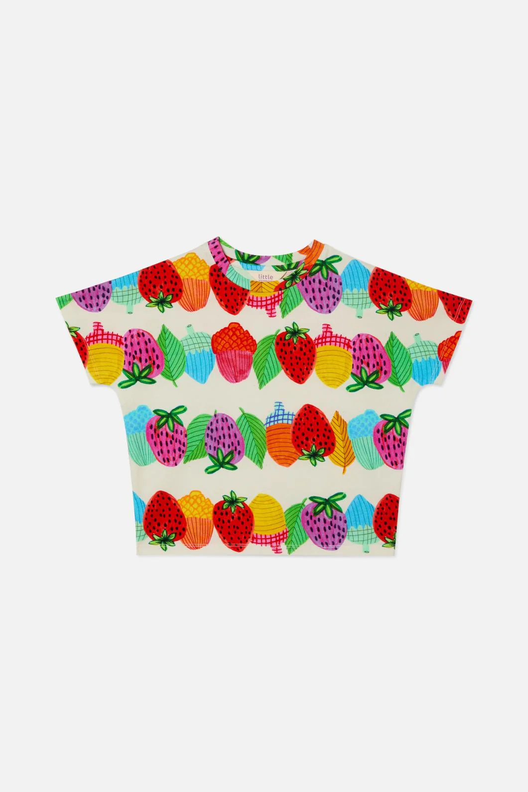 Acorn Stripe Kids Tee - Image 5