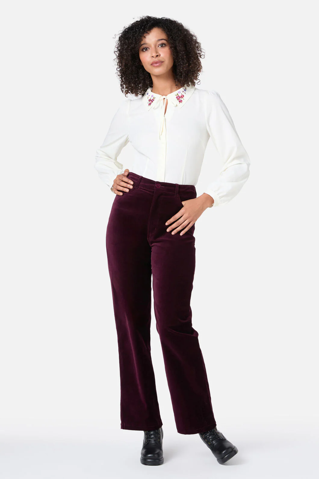 Ada Embroidered Blouse - Image 3