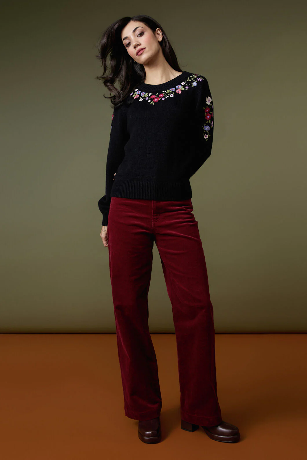 Ada Embroidered Jumper - Image 5