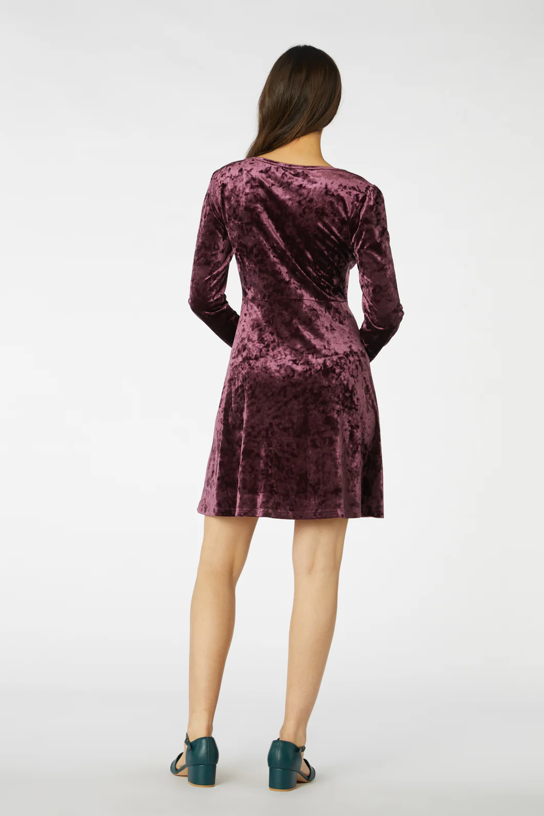 Adora Velvet Dress - Image 9
