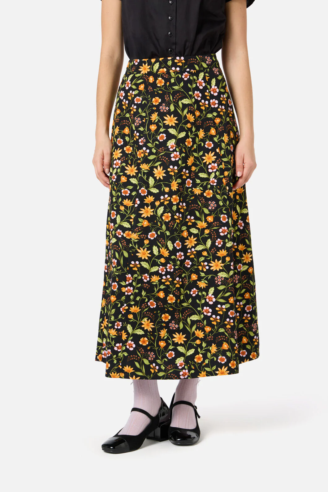 Alyssa Floral Midi Skirt - Image 2