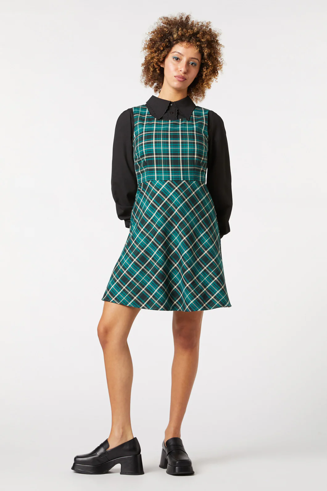 Amber Check Pinny - Image 5