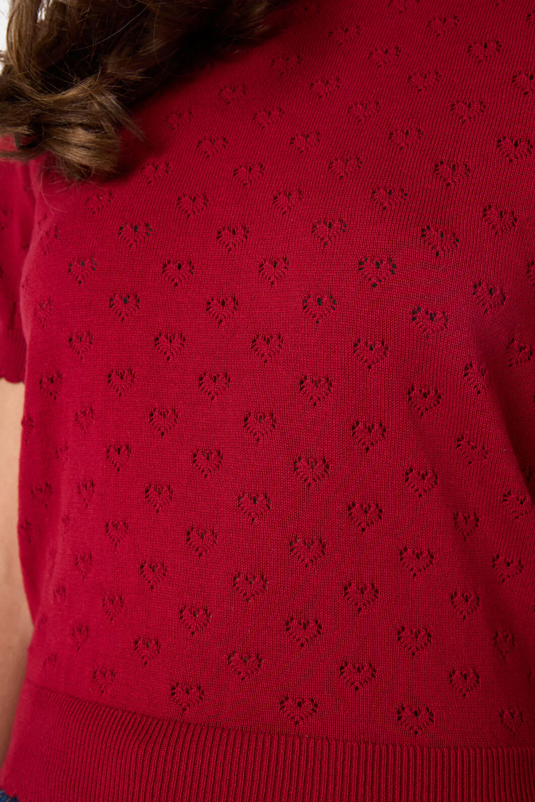 Amora Heart Knit Top - Image 11