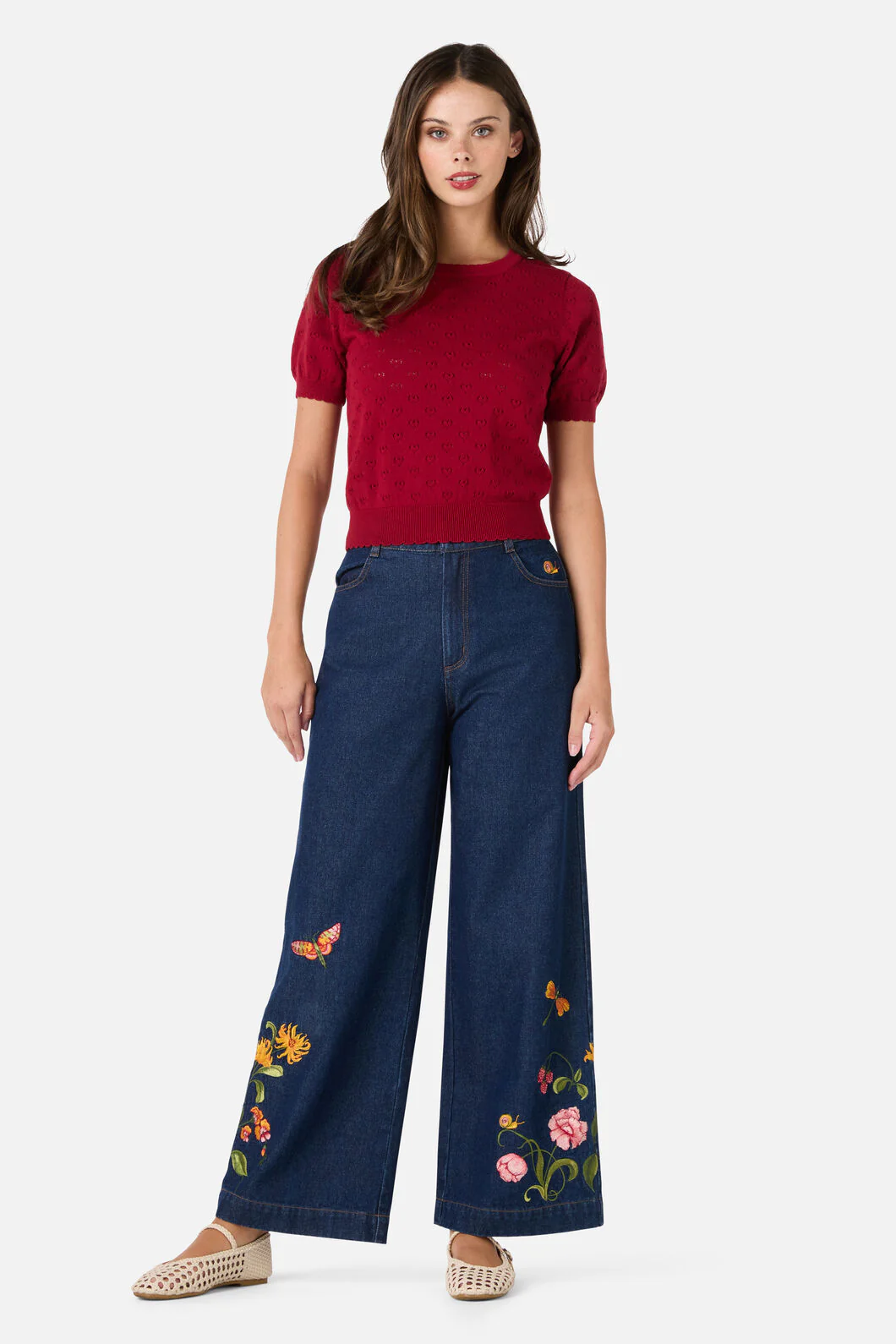 Amora Heart Knit Top - Image 6