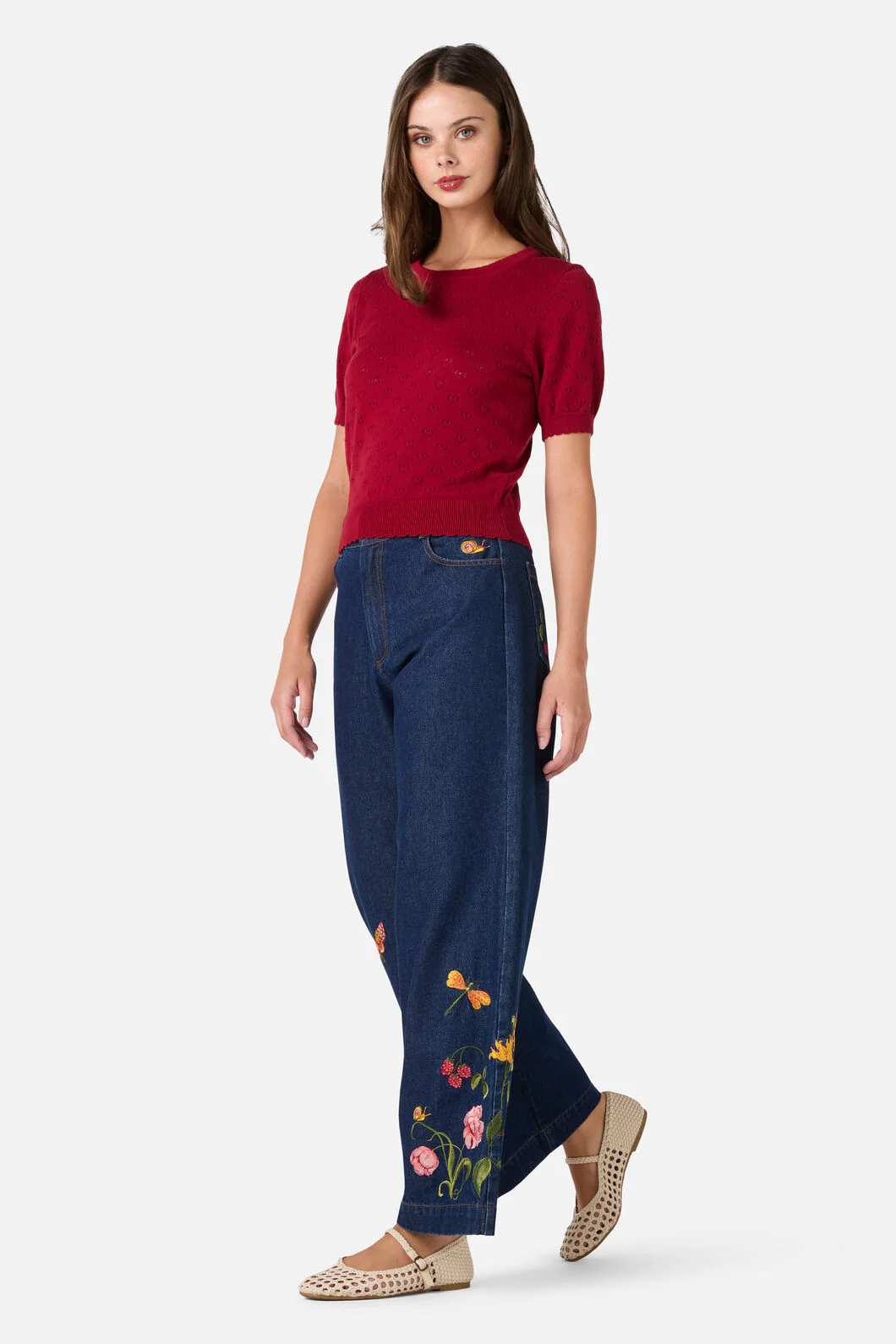 Amora Heart Knit Top - Image 8