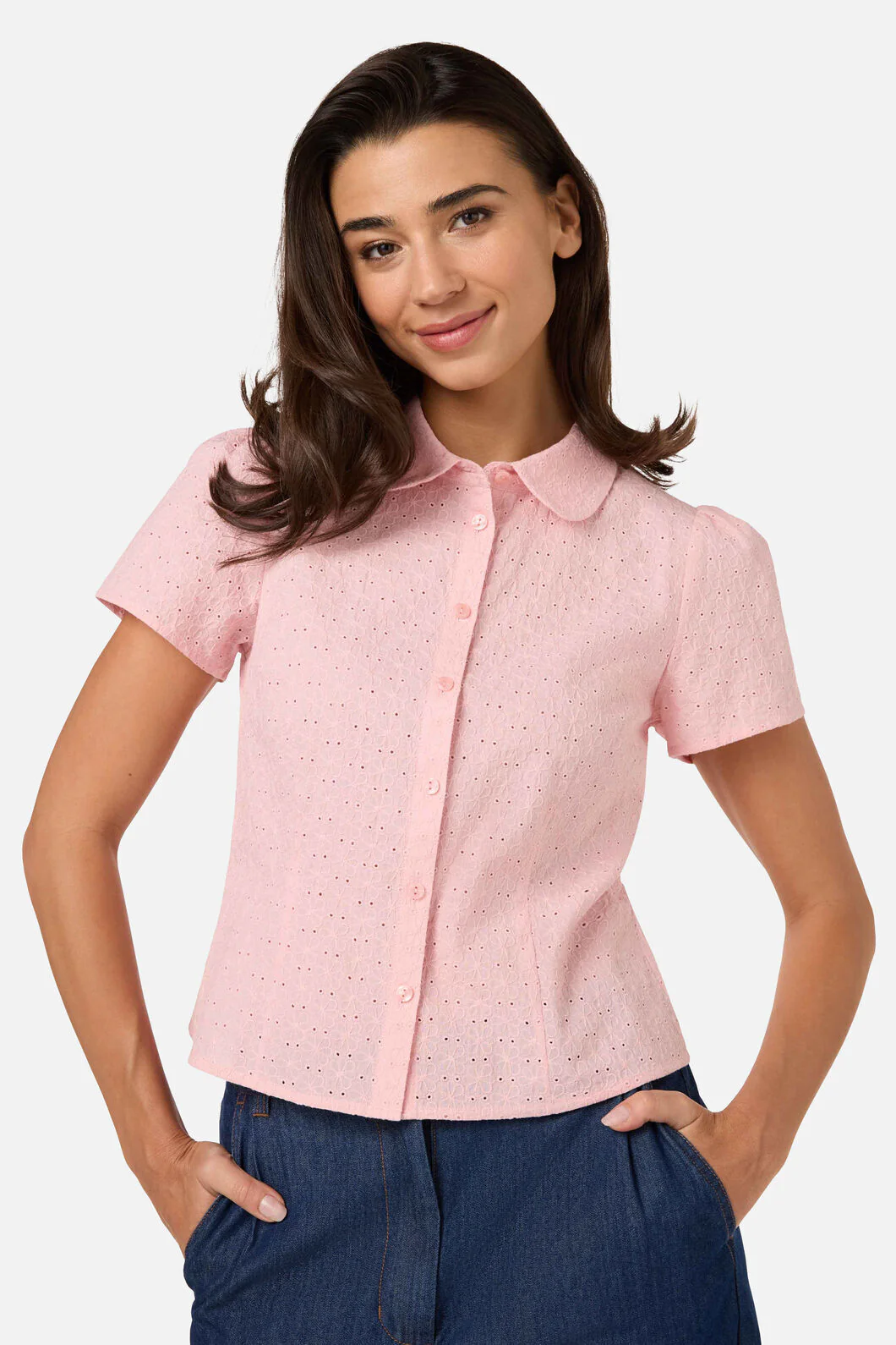Anastasia Broderie Blouse - Image 10