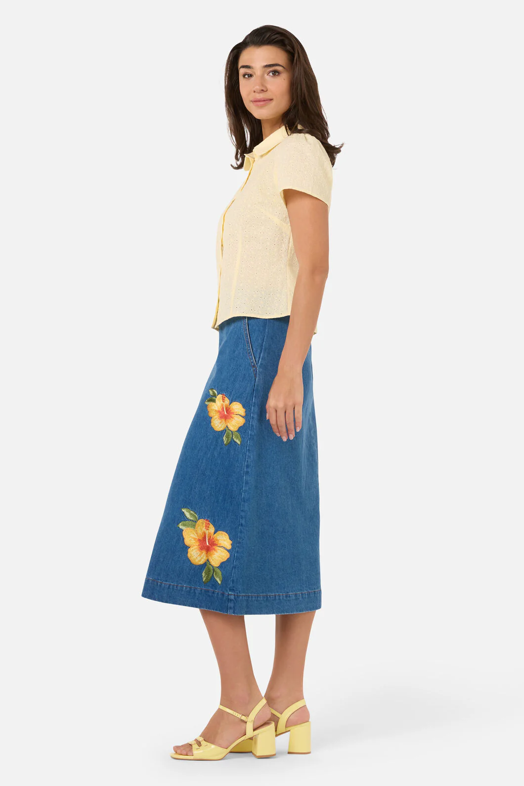 Anastasia Broderie Blouse - Image 4