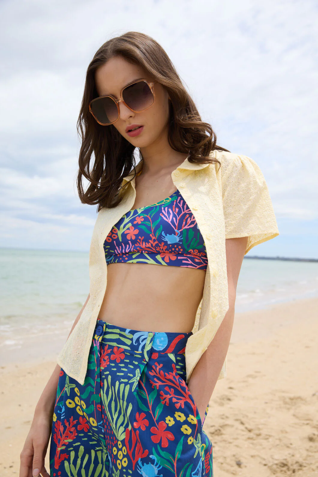 Anastasia Broderie Blouse - Image 5