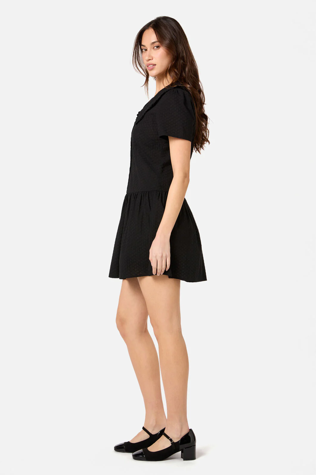 Andrea Drop Waist Mini Dress - Image 13