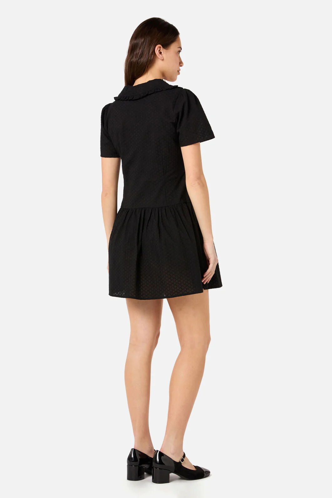 Andrea Drop Waist Mini Dress - Image 14
