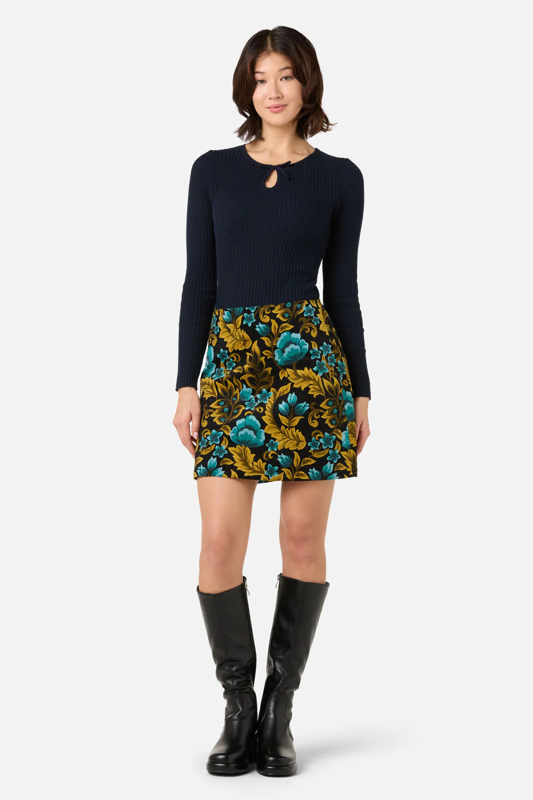 Anna Bow Knit Top - Image 9