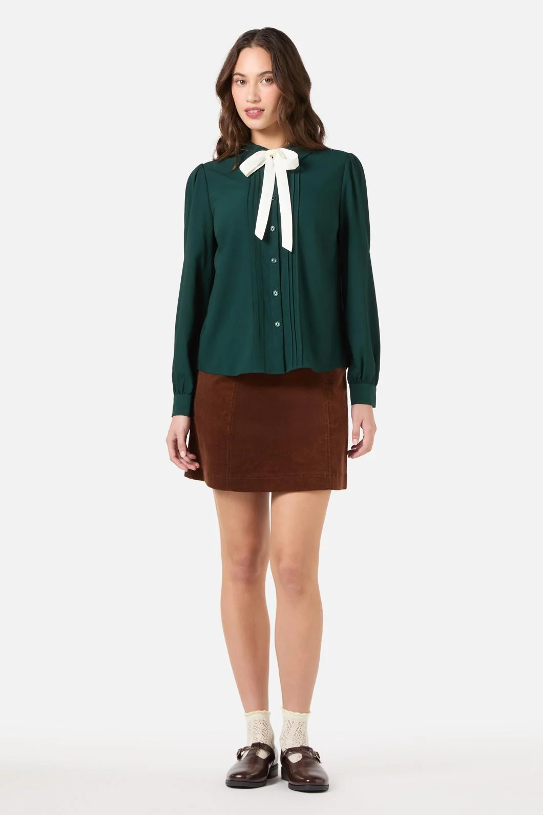 Annie Long Sleeve Bow Blouse - Image 10