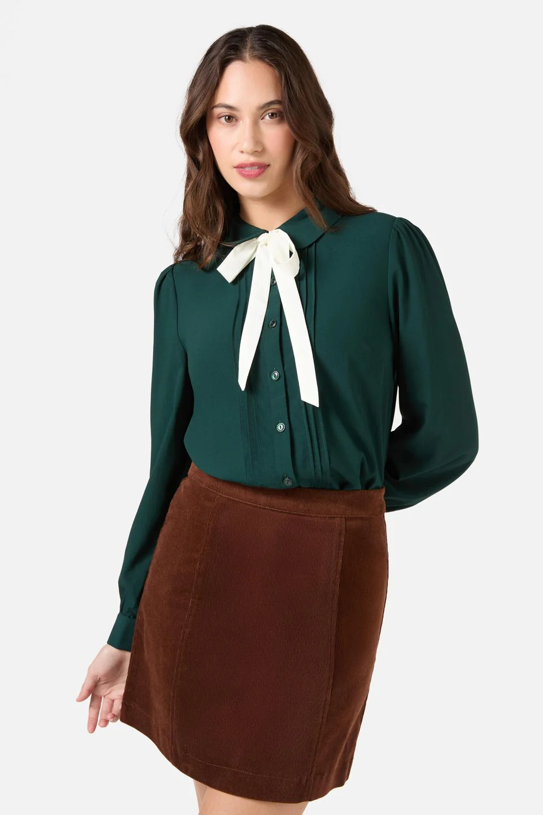 Annie Long Sleeve Bow Blouse - Image 13