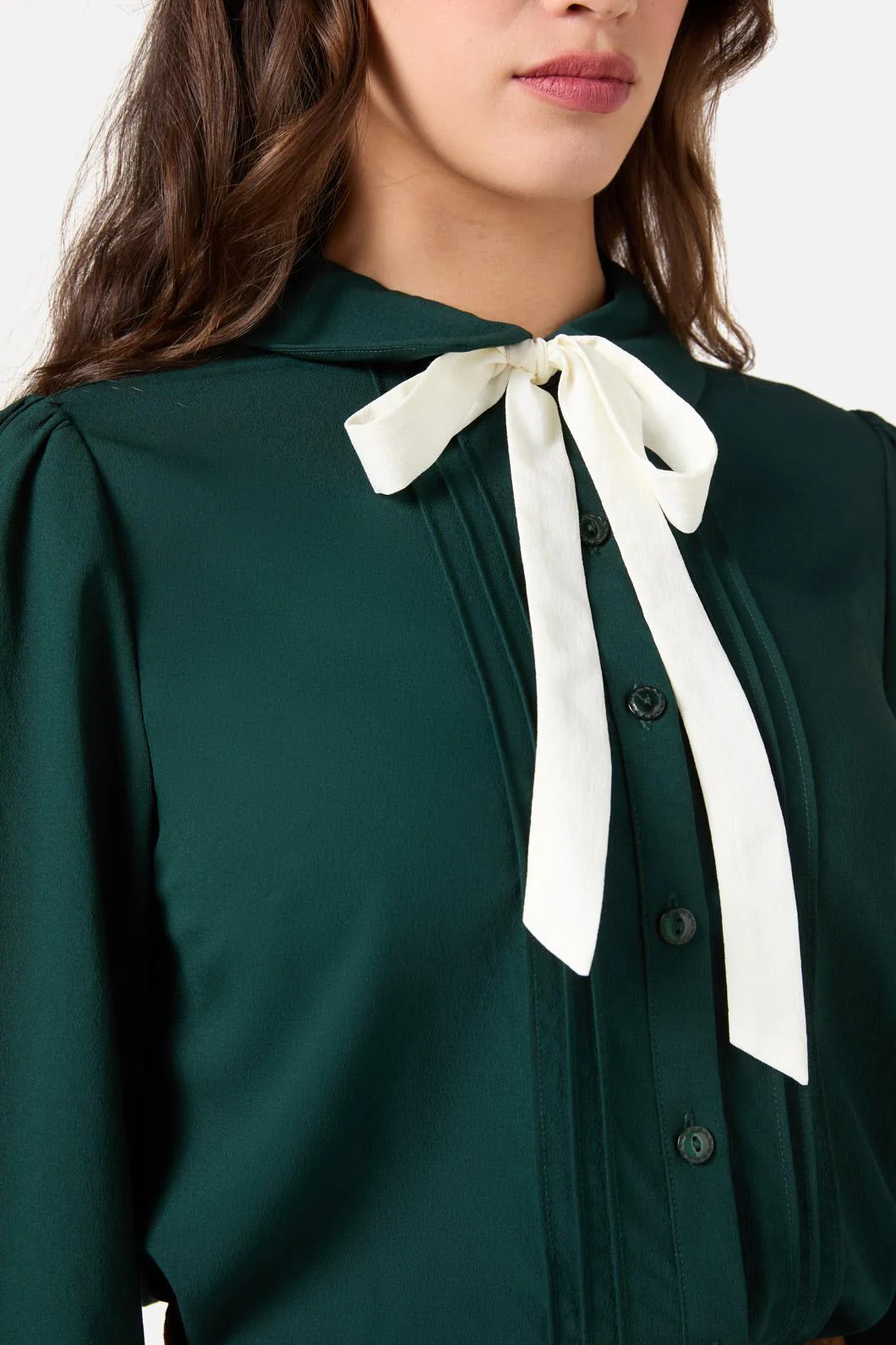 Annie Long Sleeve Bow Blouse - Image 14