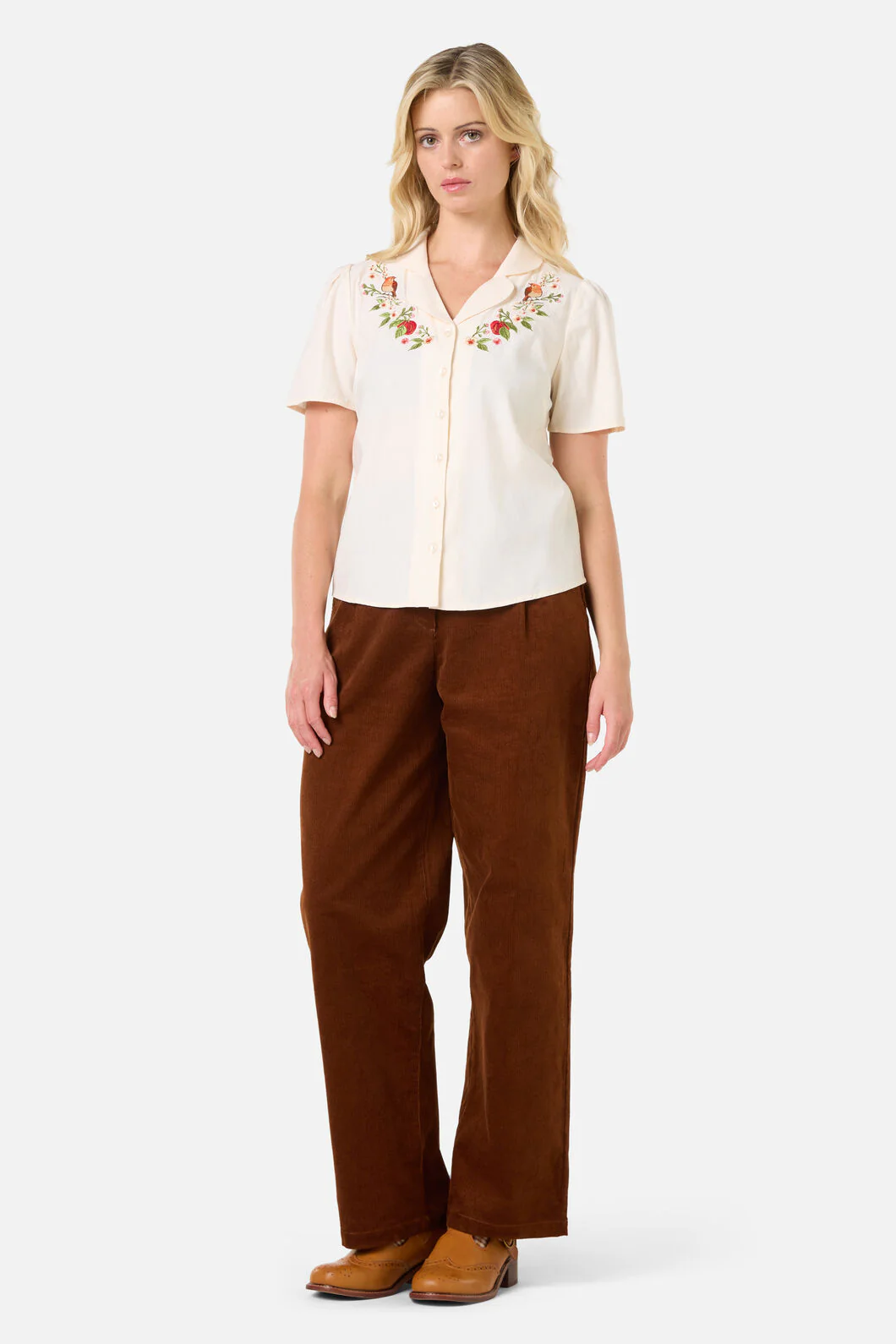 Apple & Robin Emb Blouse - Image 3