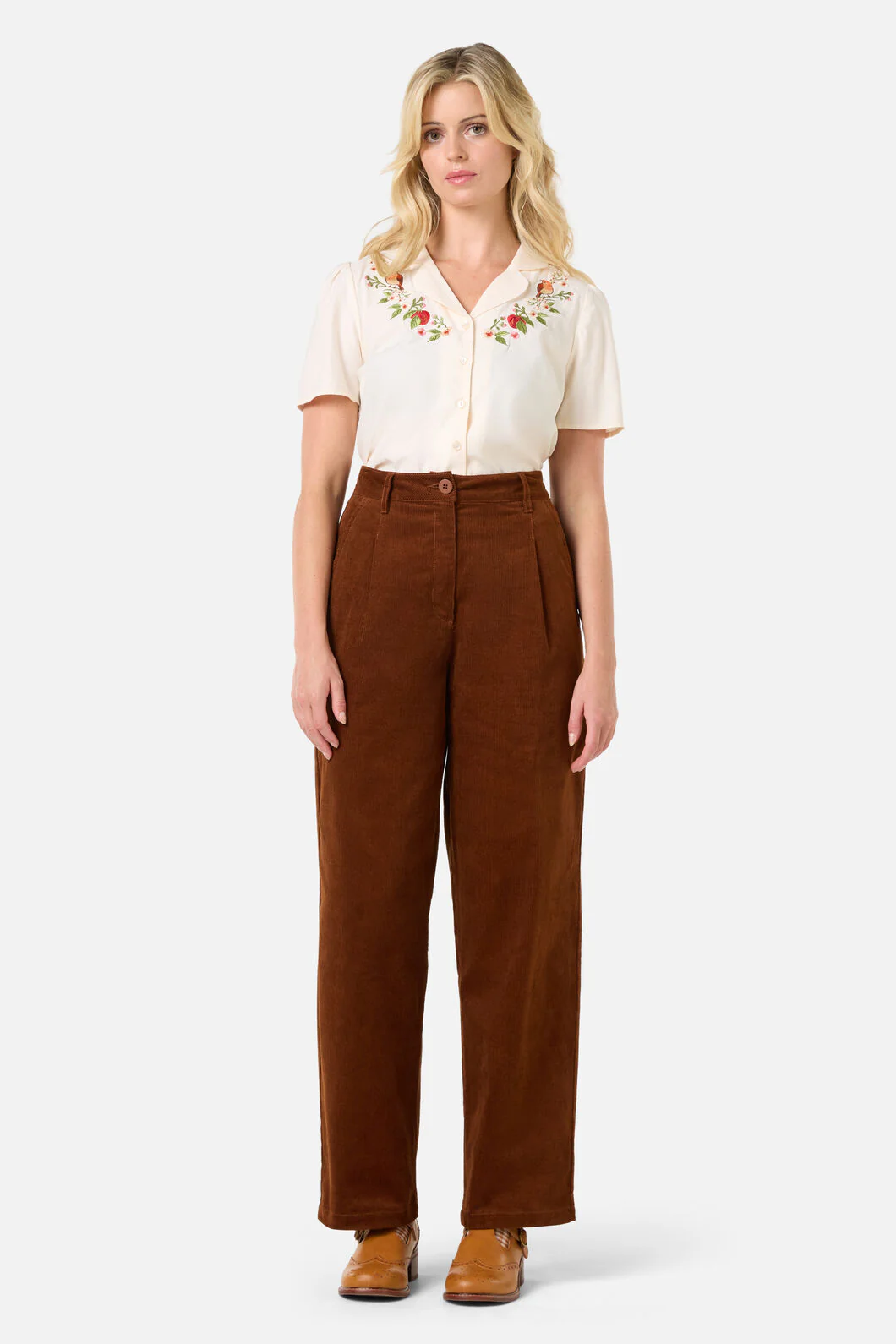 Apple & Robin Emb Blouse - Image 4