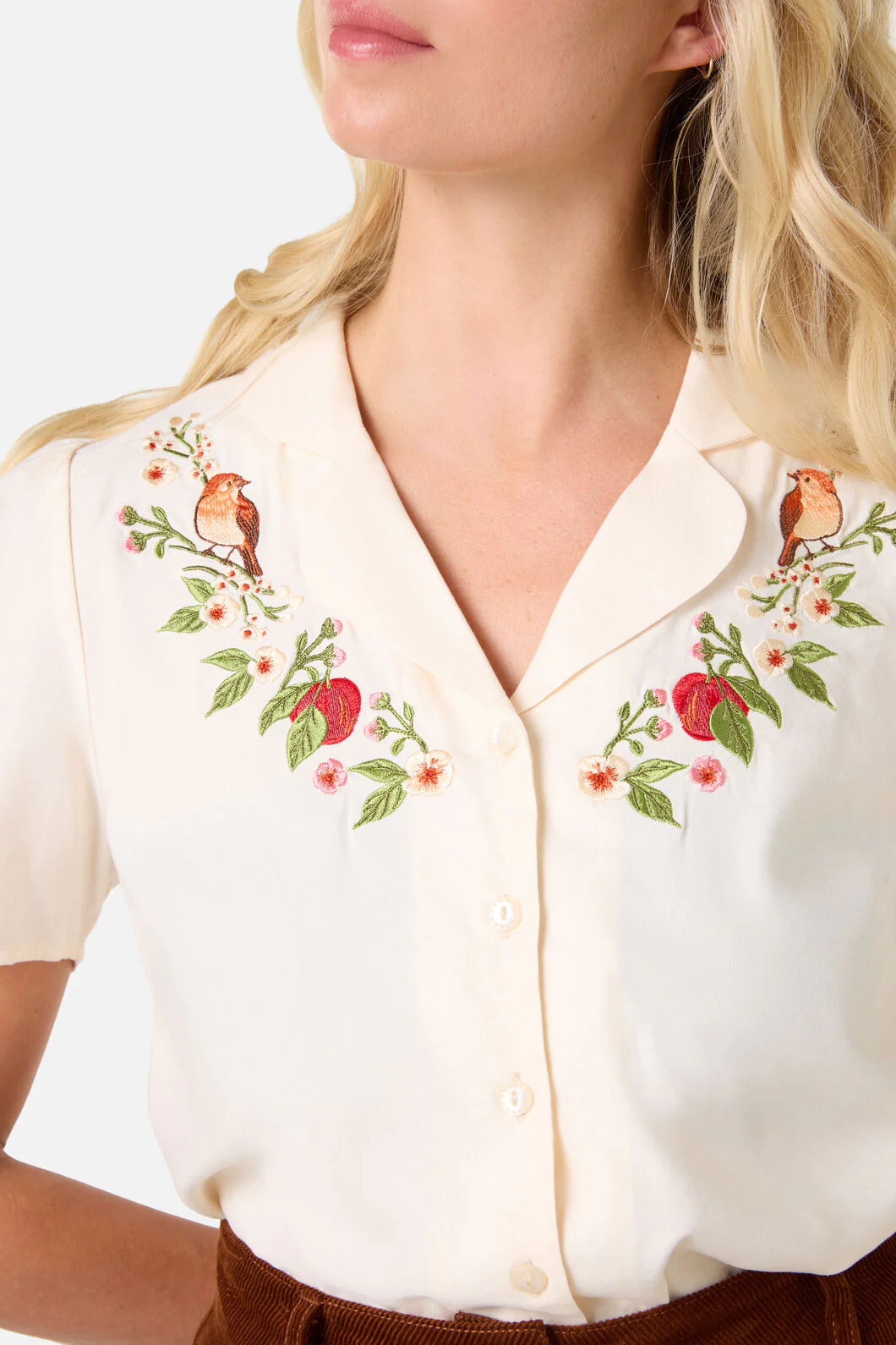 Apple & Robin Emb Blouse - Image 7