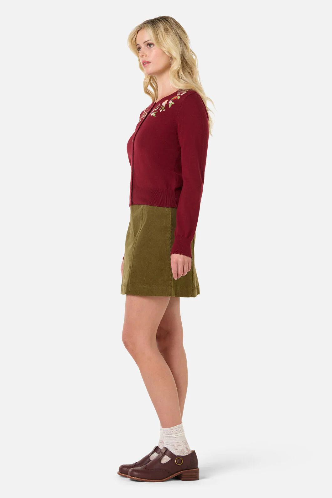 Apple & Robin Emb Cardigan - Image 3