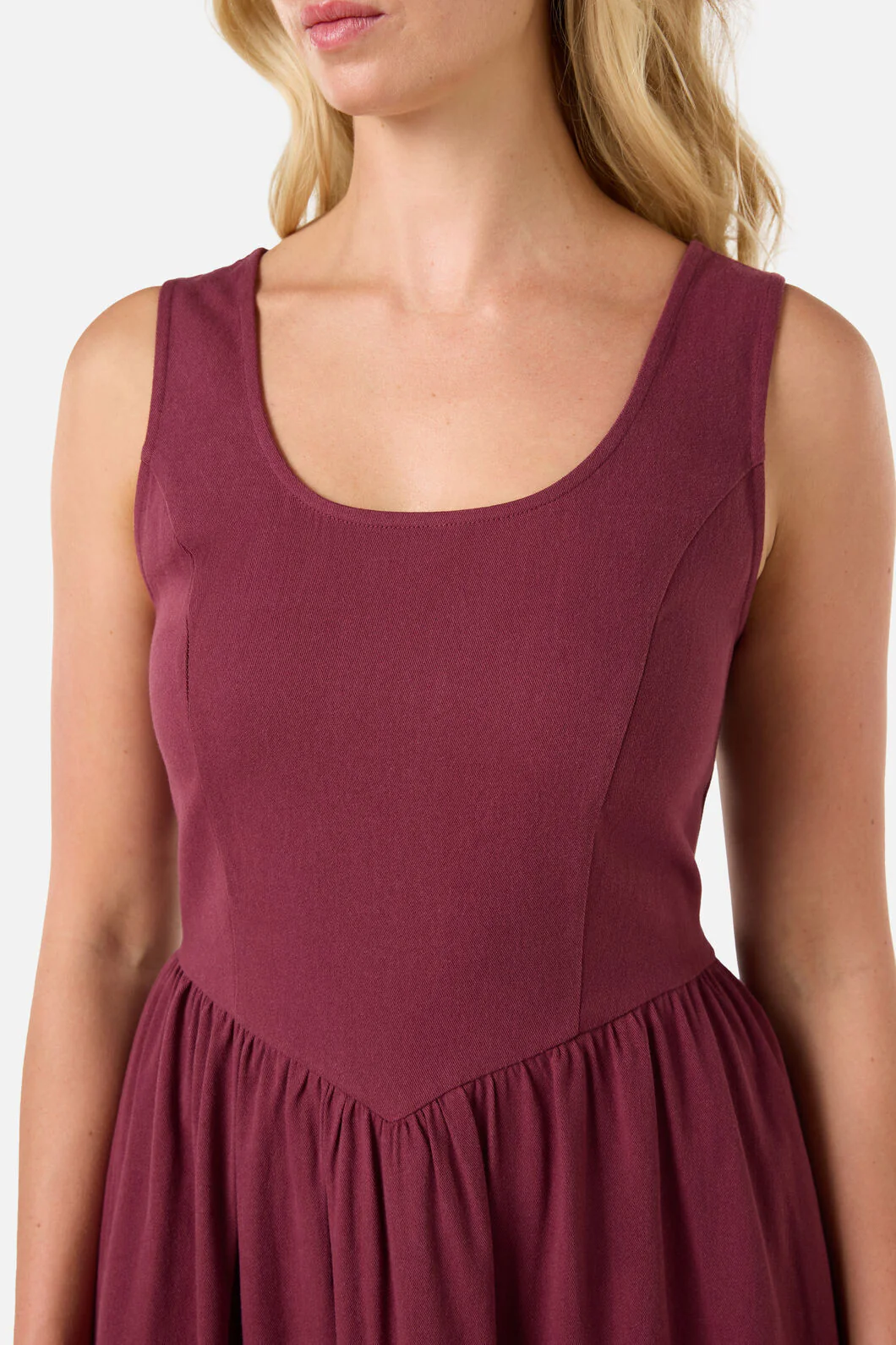 Apple & Robin Emb Midi Dress - Image 5