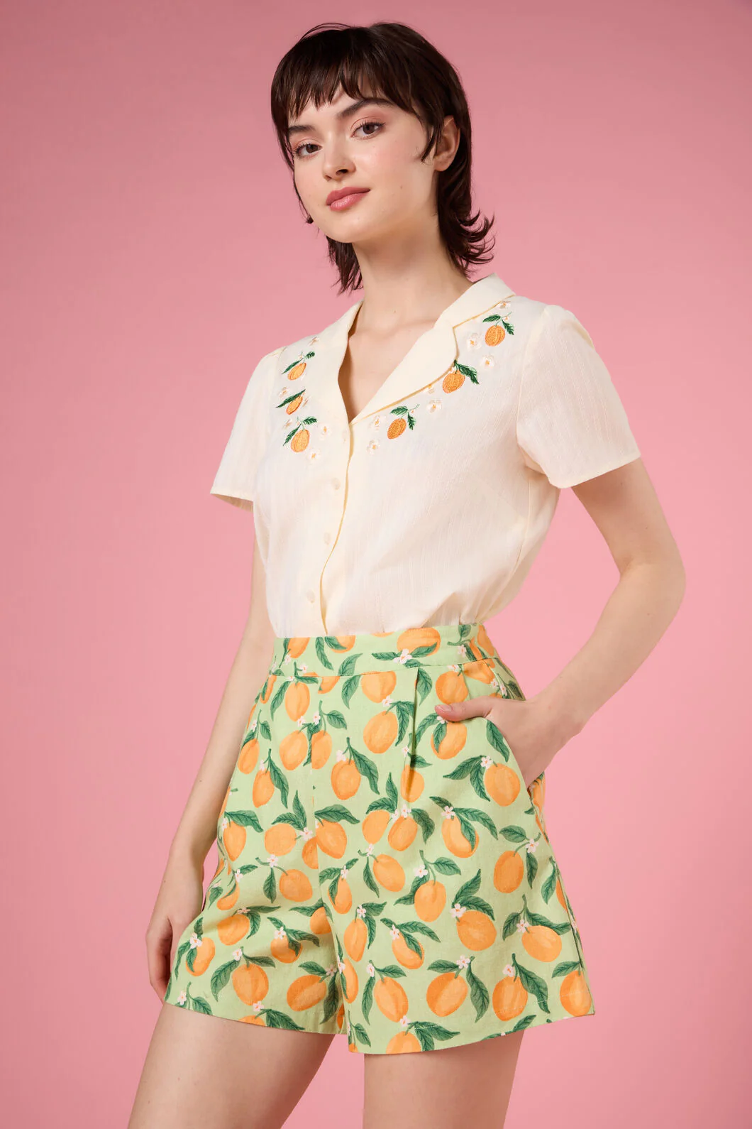 Apricots A Line Shorts - Image 5