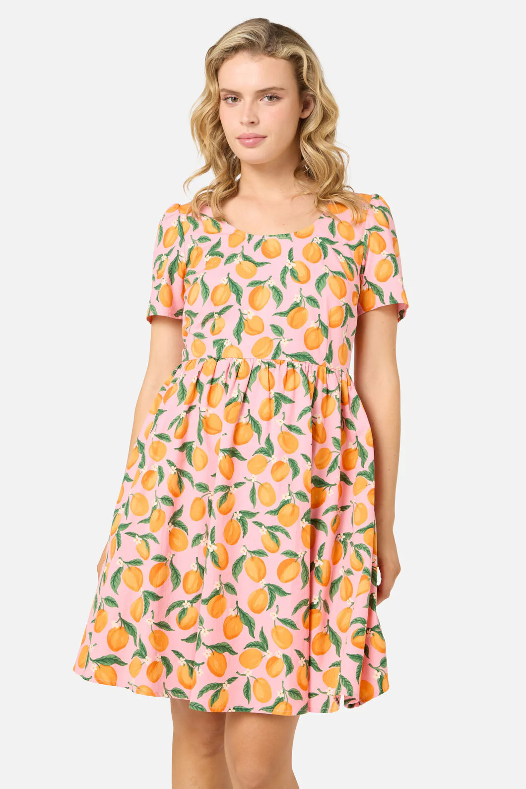 Apricots Short Sleeve Dress - Image 2