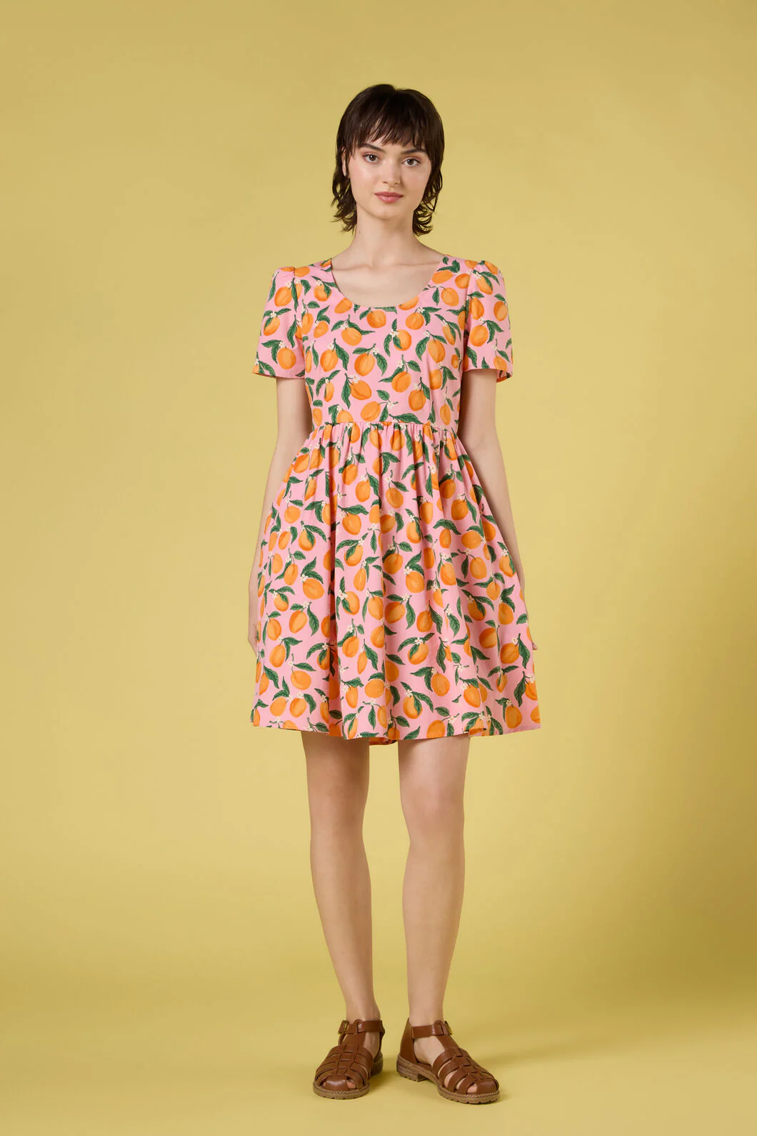 Apricots Short Sleeve Dress - Image 3