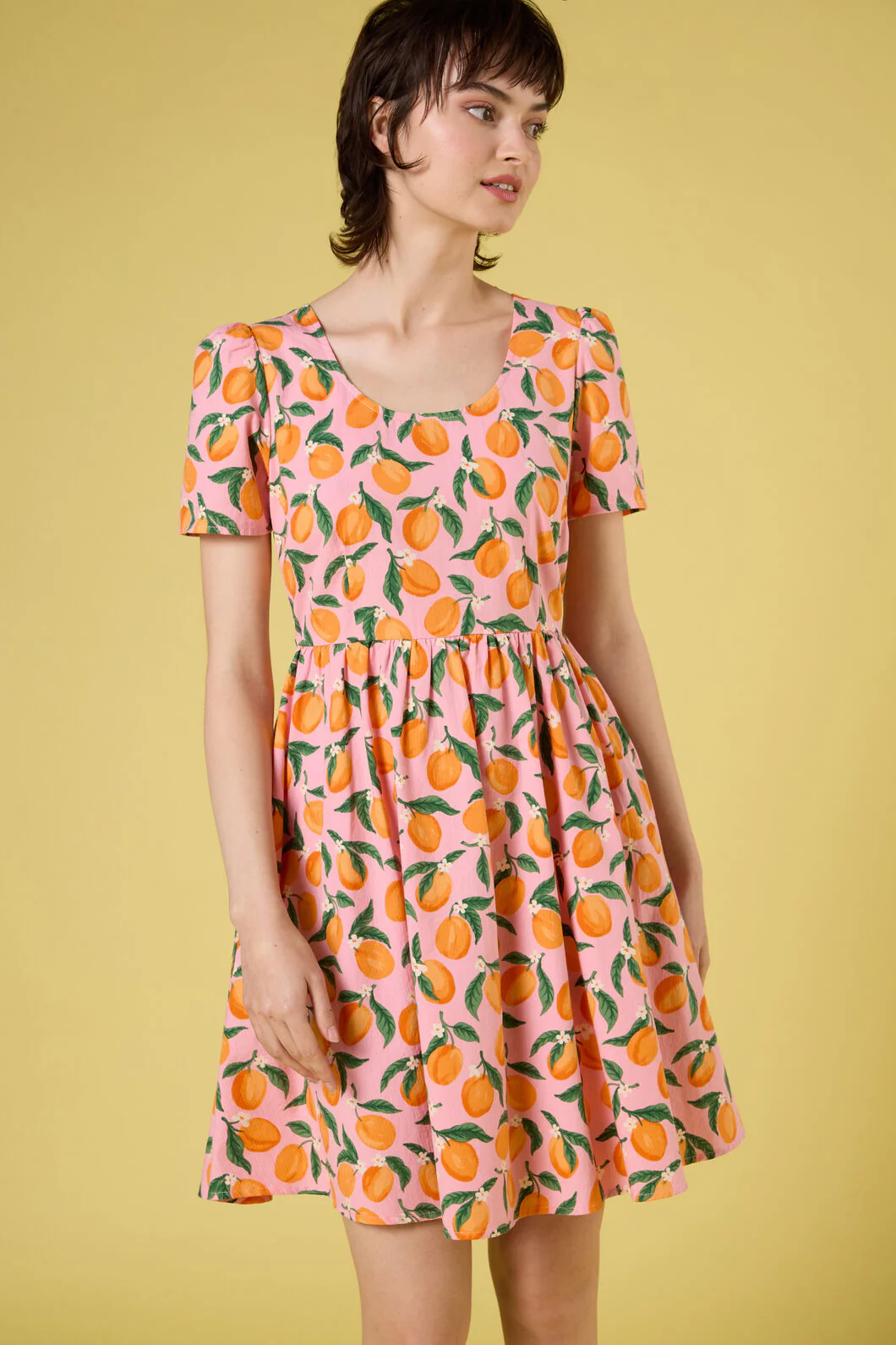 Apricots Short Sleeve Dress - Image 5