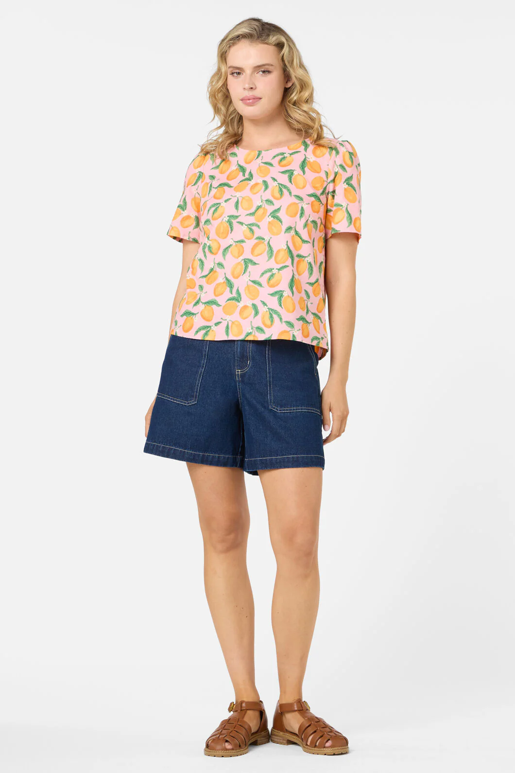 Apricots Short Sleeve Top - Image 2