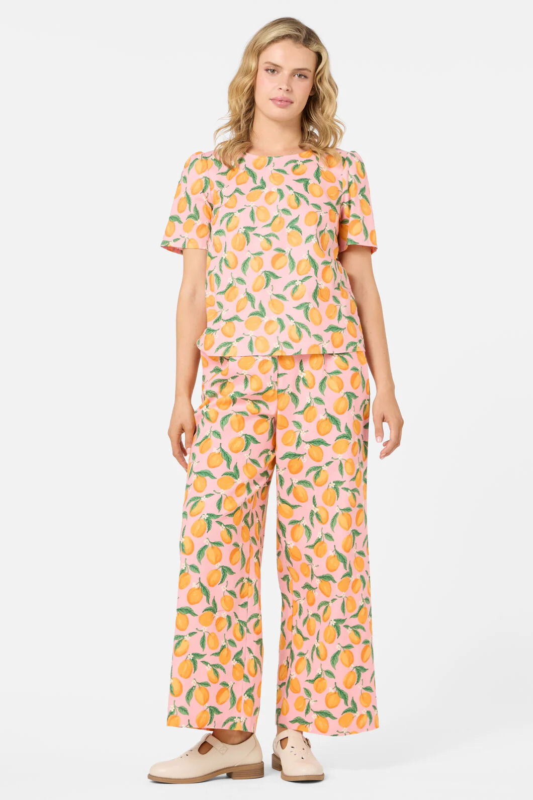 Apricots Short Sleeve Top - Image 5