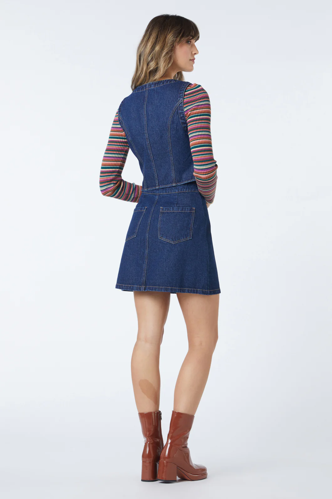 April Denim Vest - Image 4