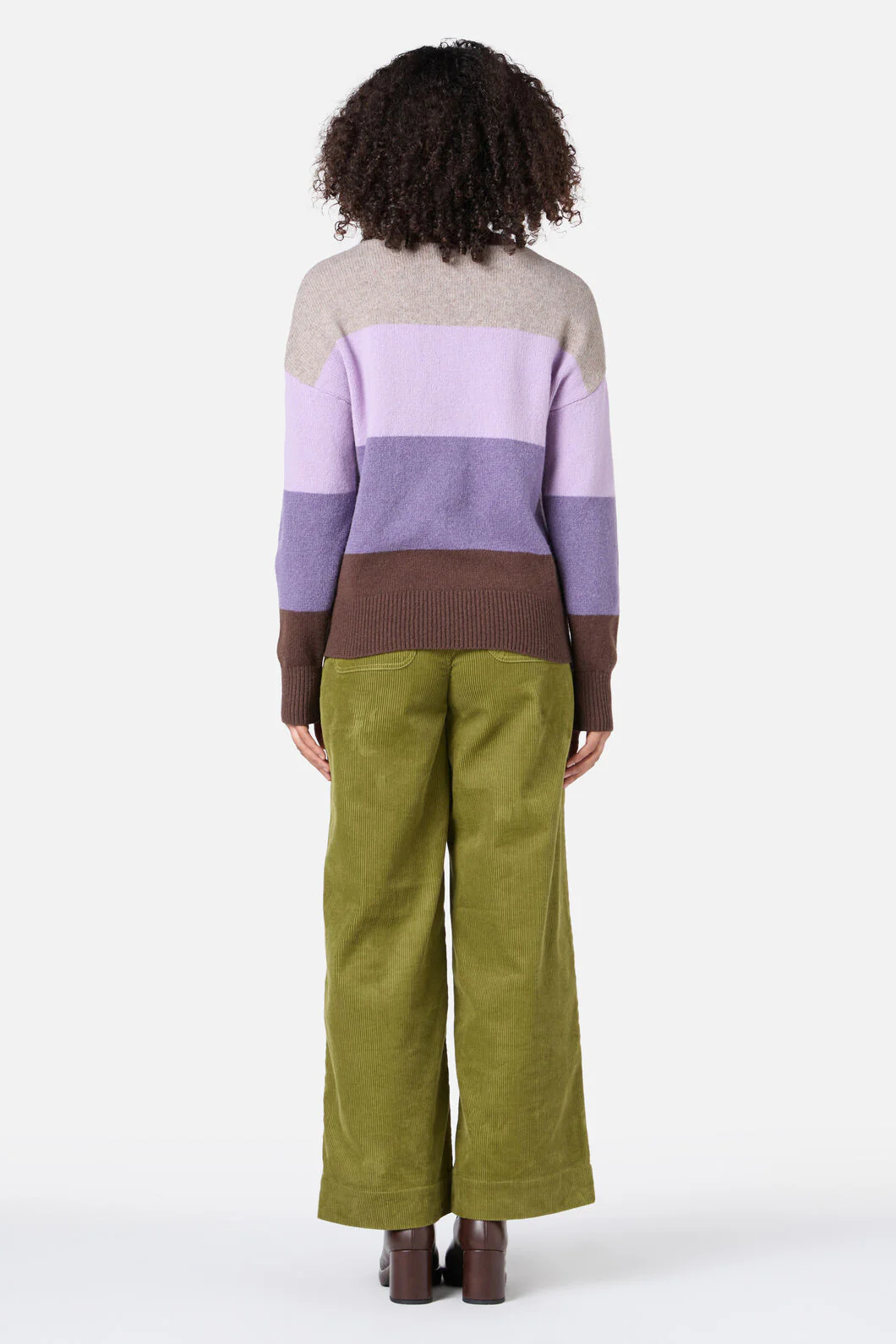Arla Stripe Knit Jumper - Image 3