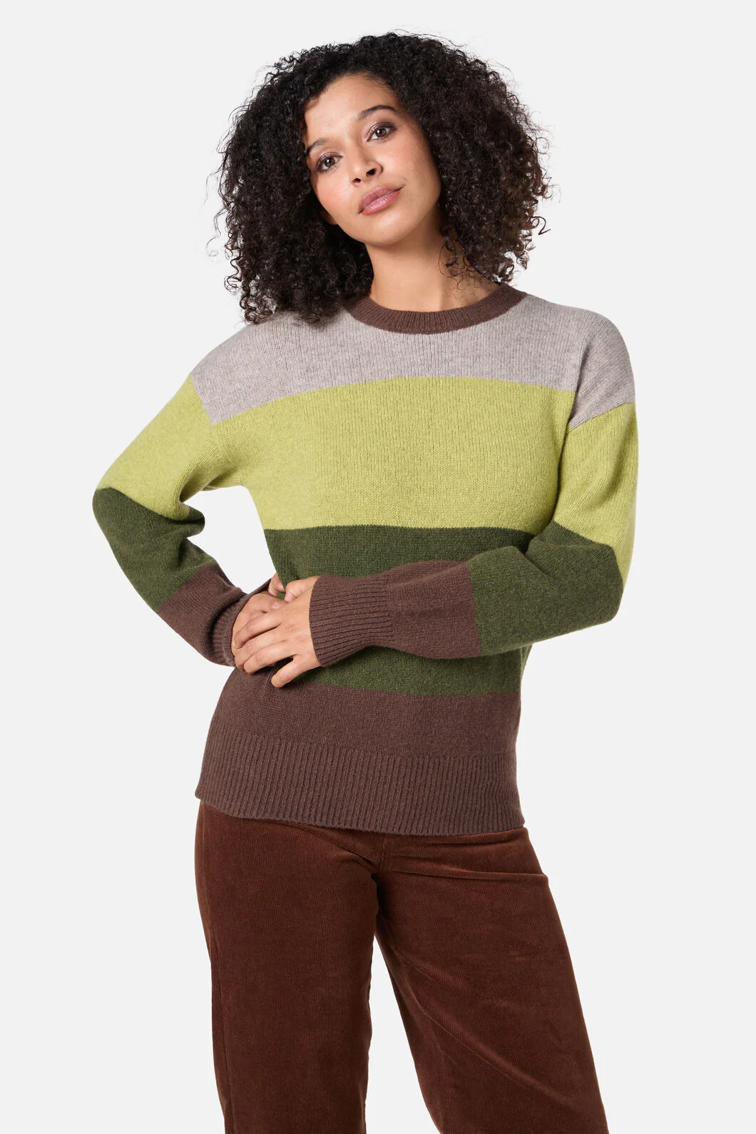 Arla Stripe Knit Jumper - Image 7