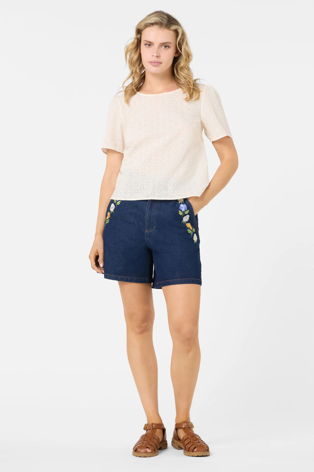 Asher Broderie Top - Image 2