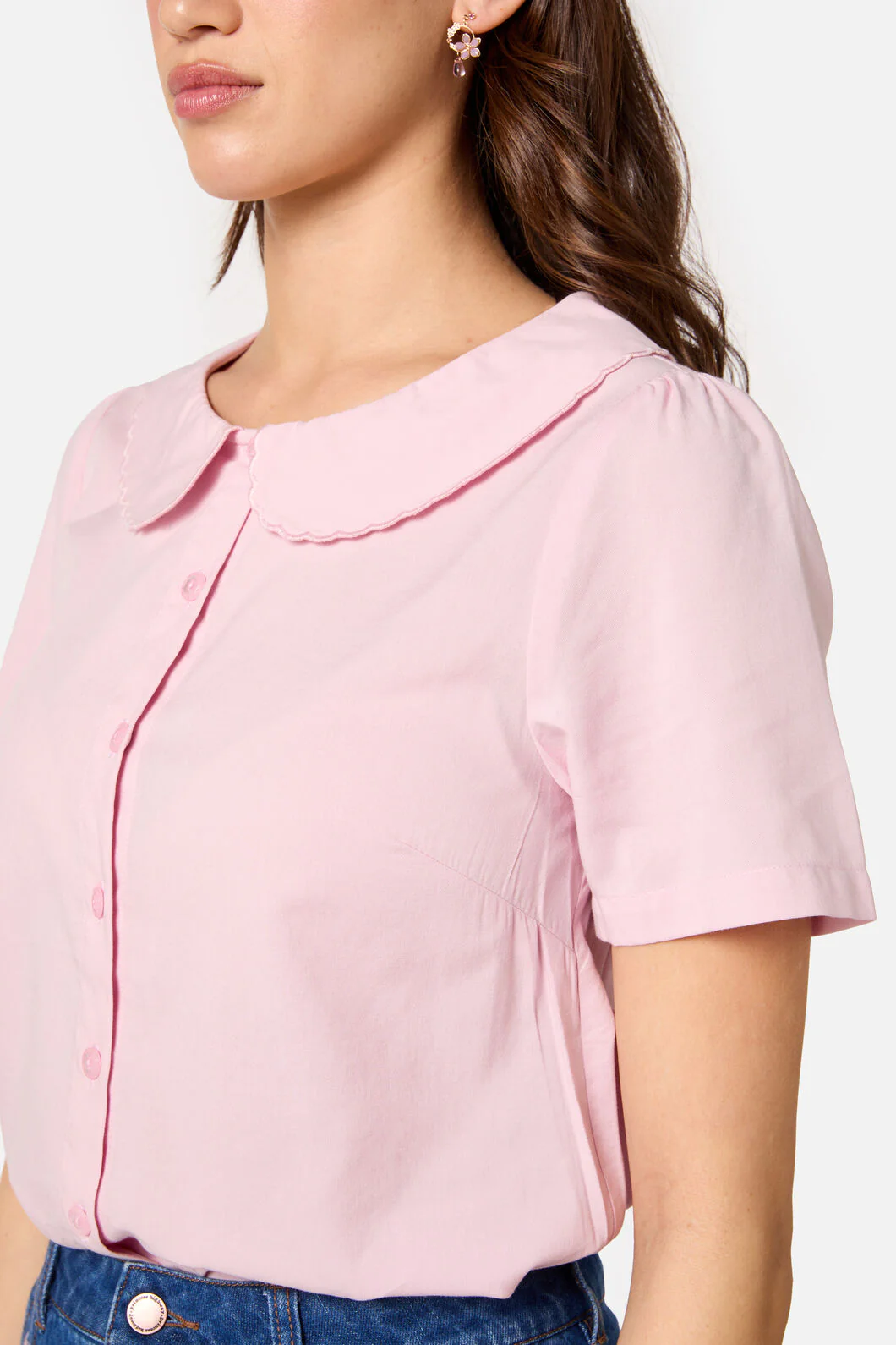 Aster Short Sleeve Blouse - Image 12