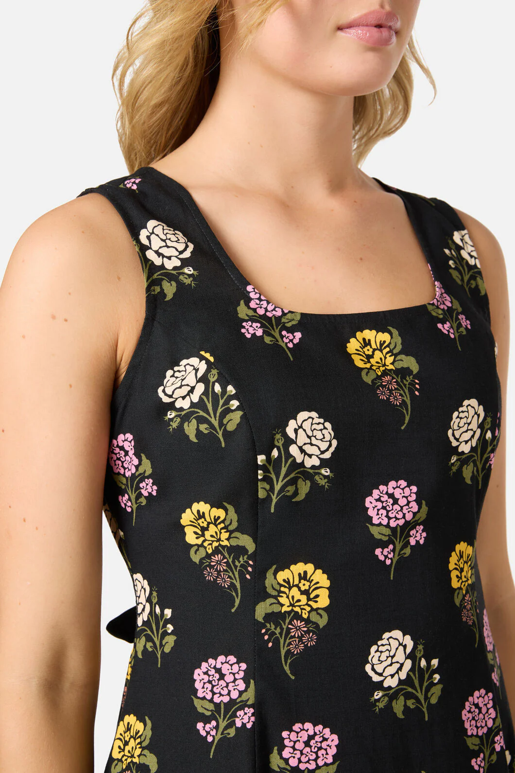 Astrid Rose Midi Dress - Image 5