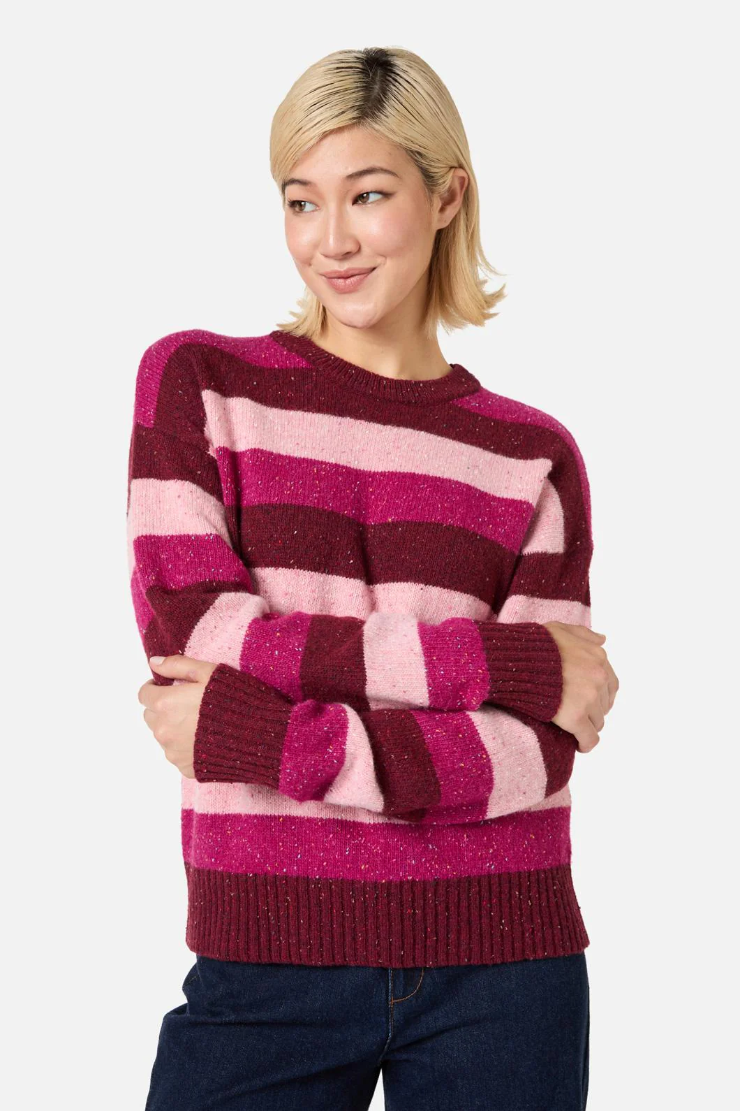 Aurora Stripe Knit Jumper - Image 2