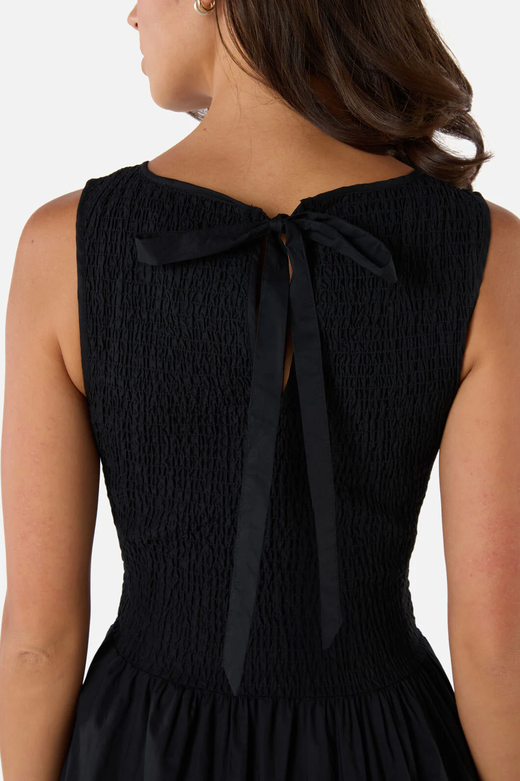 Avril Shirred Midi Dress - Image 7