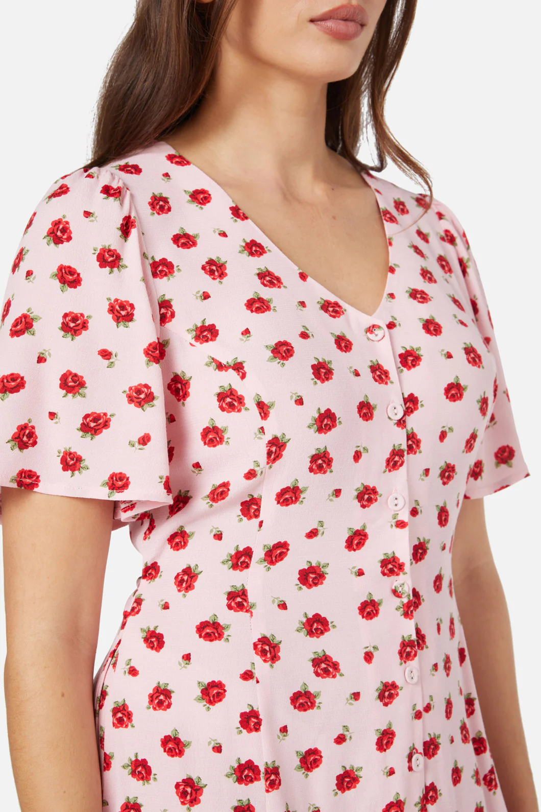 Baby Roses Mini Dress - Image 5
