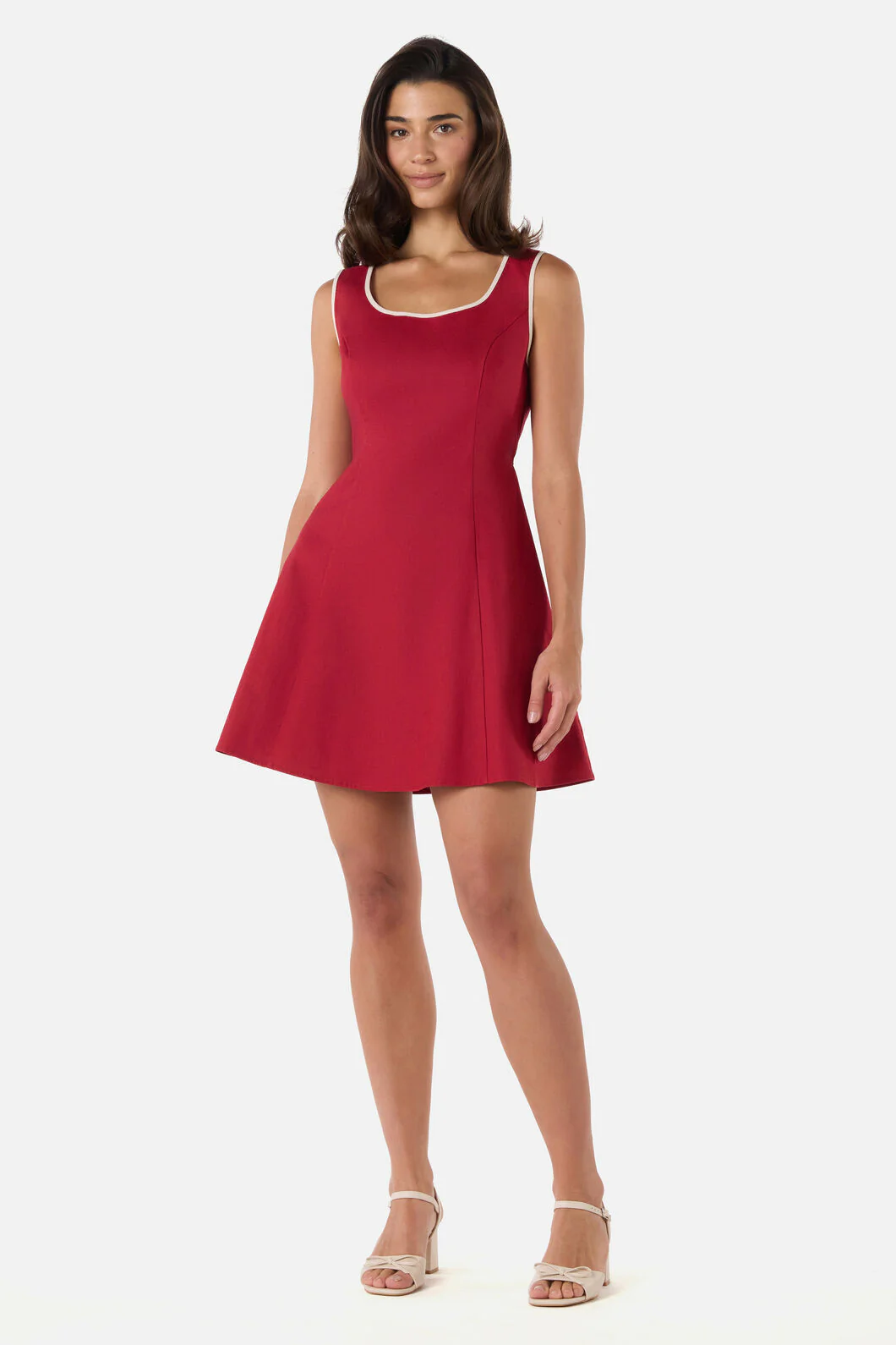 Bailey Contrast Mini Dress - Image 3