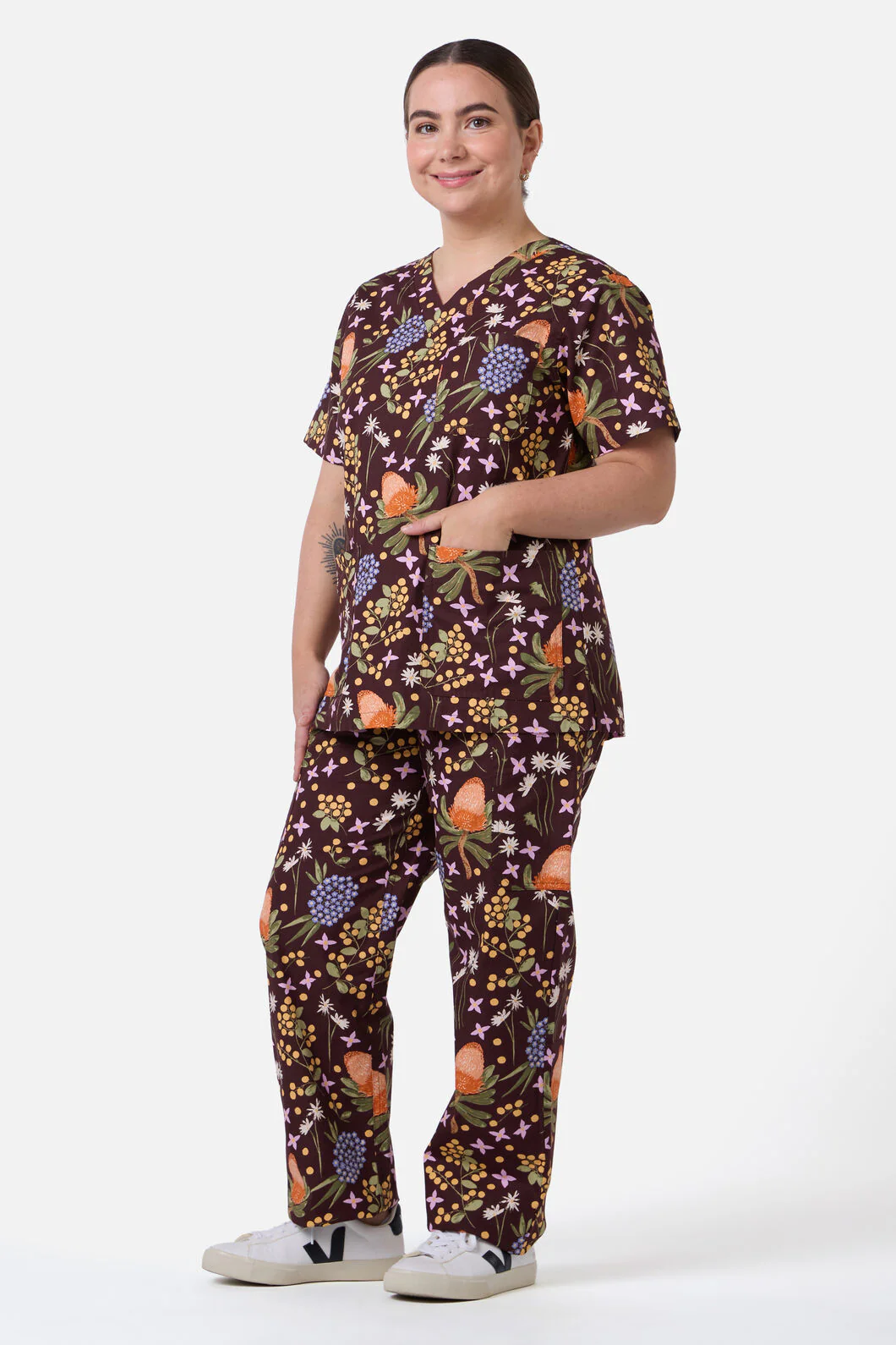 Banksia Bouquet Scrub Set - Image 2
