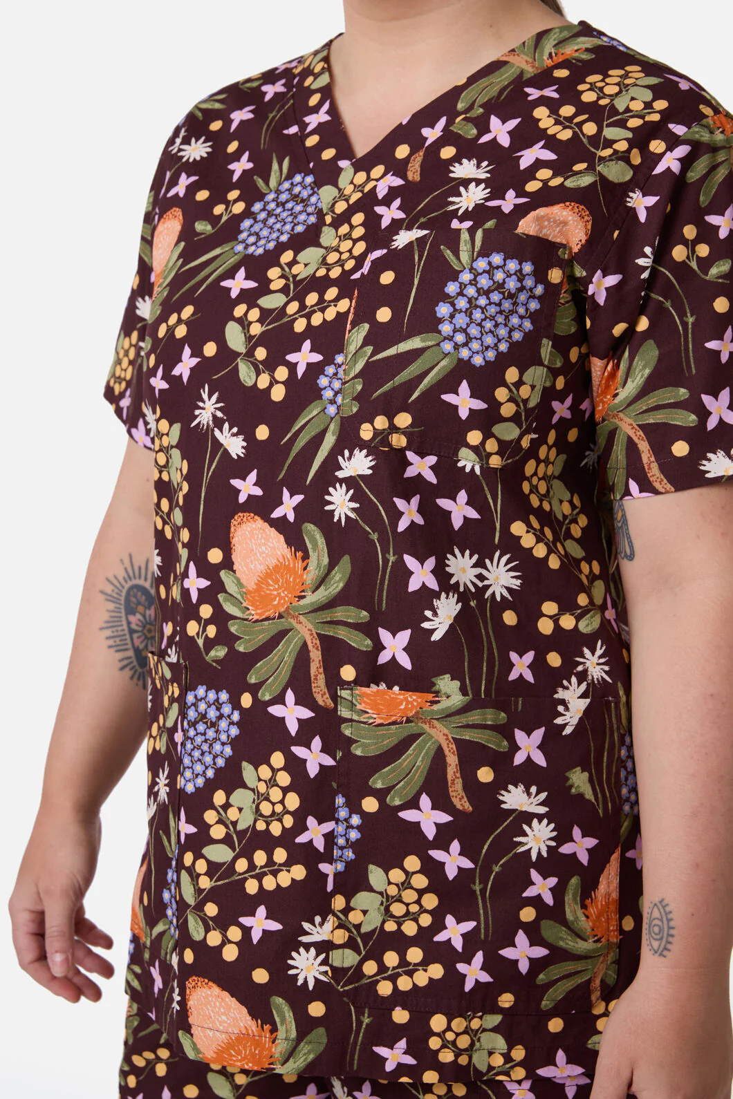 Banksia Bouquet Scrub Set - Image 5