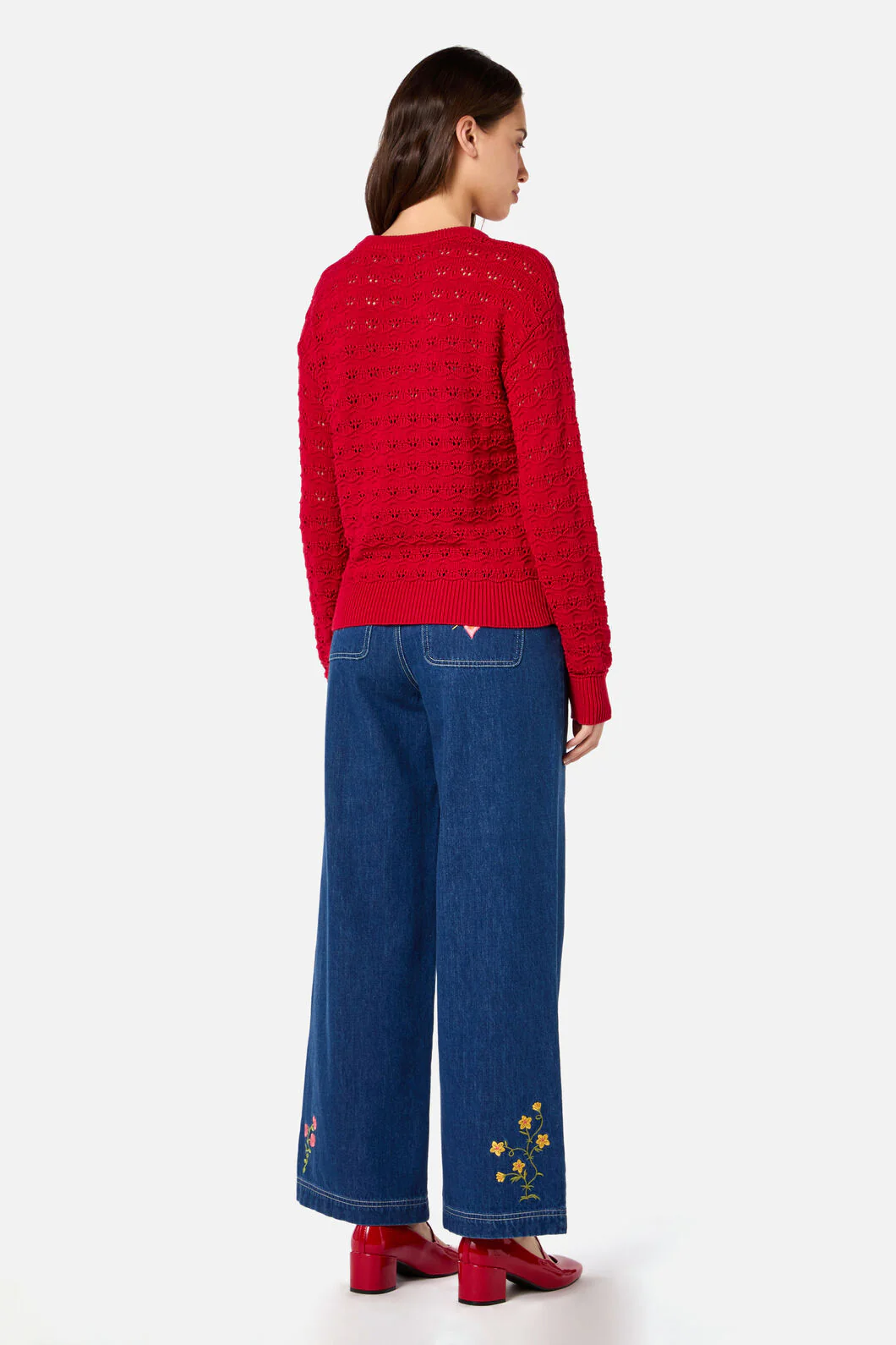Bea Lacey Knit Jumper - Image 4