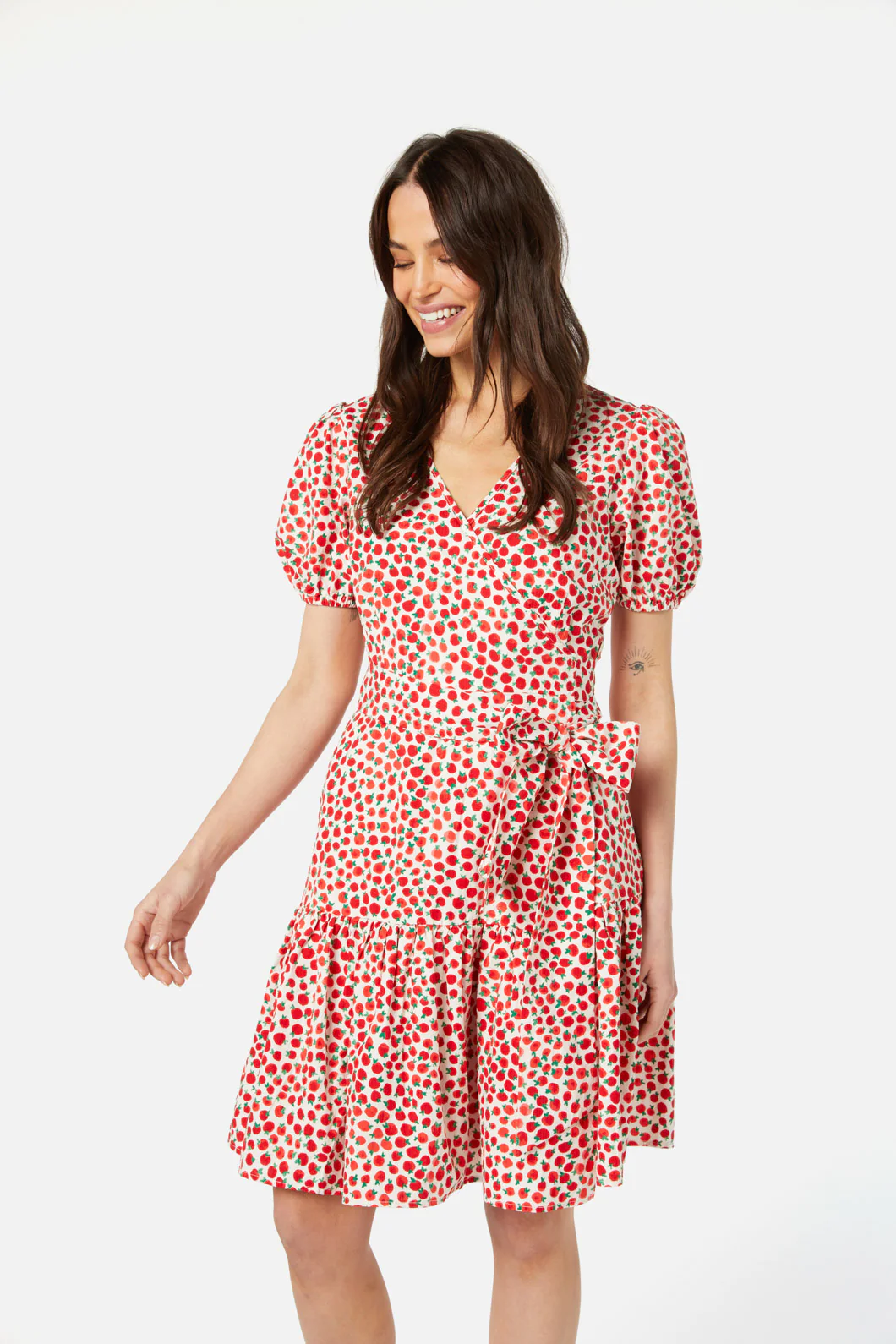 Bessie Mini Wrap Dress - Image 2
