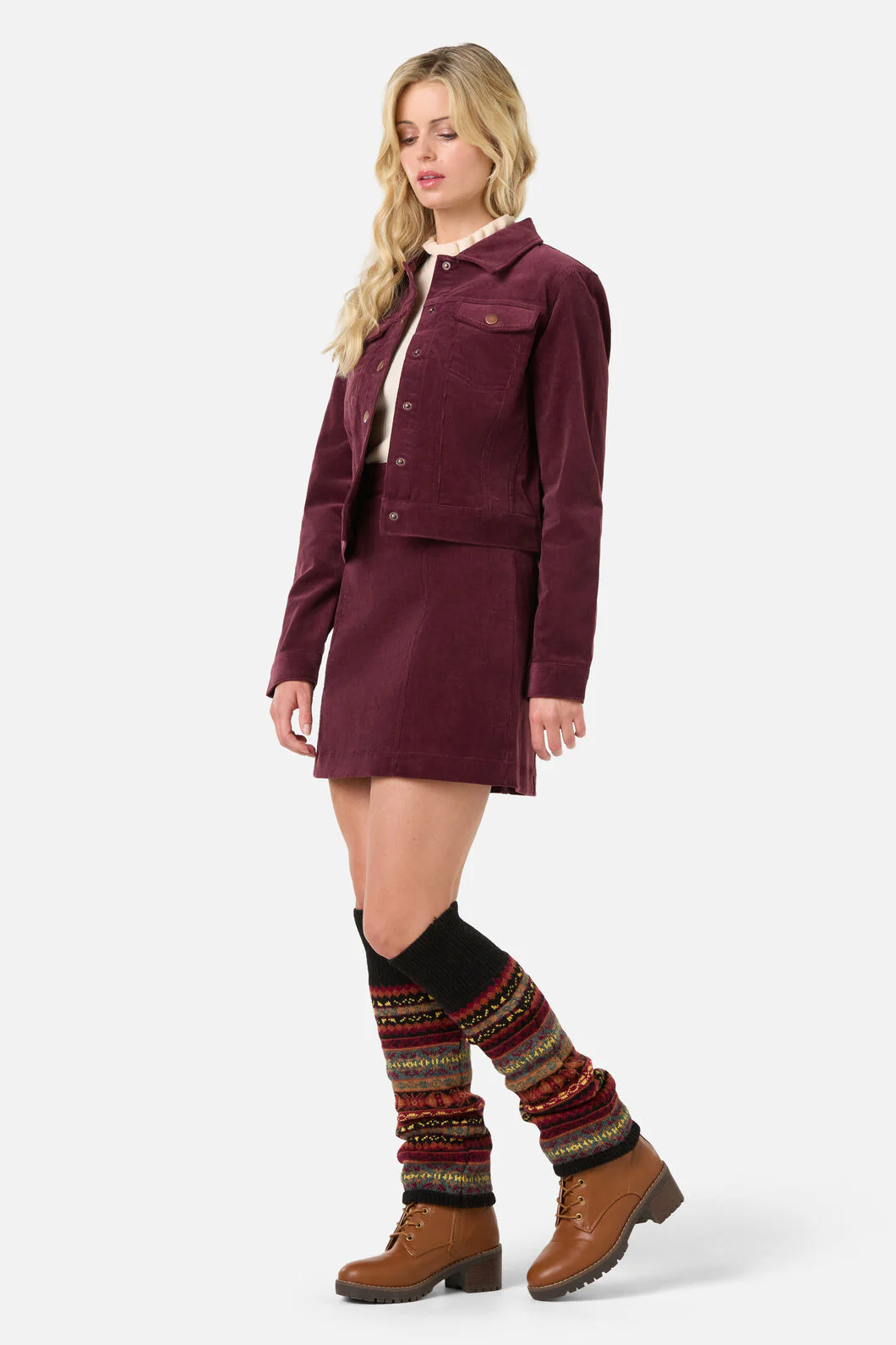 Black Nordic Leg Warmers - Image 2