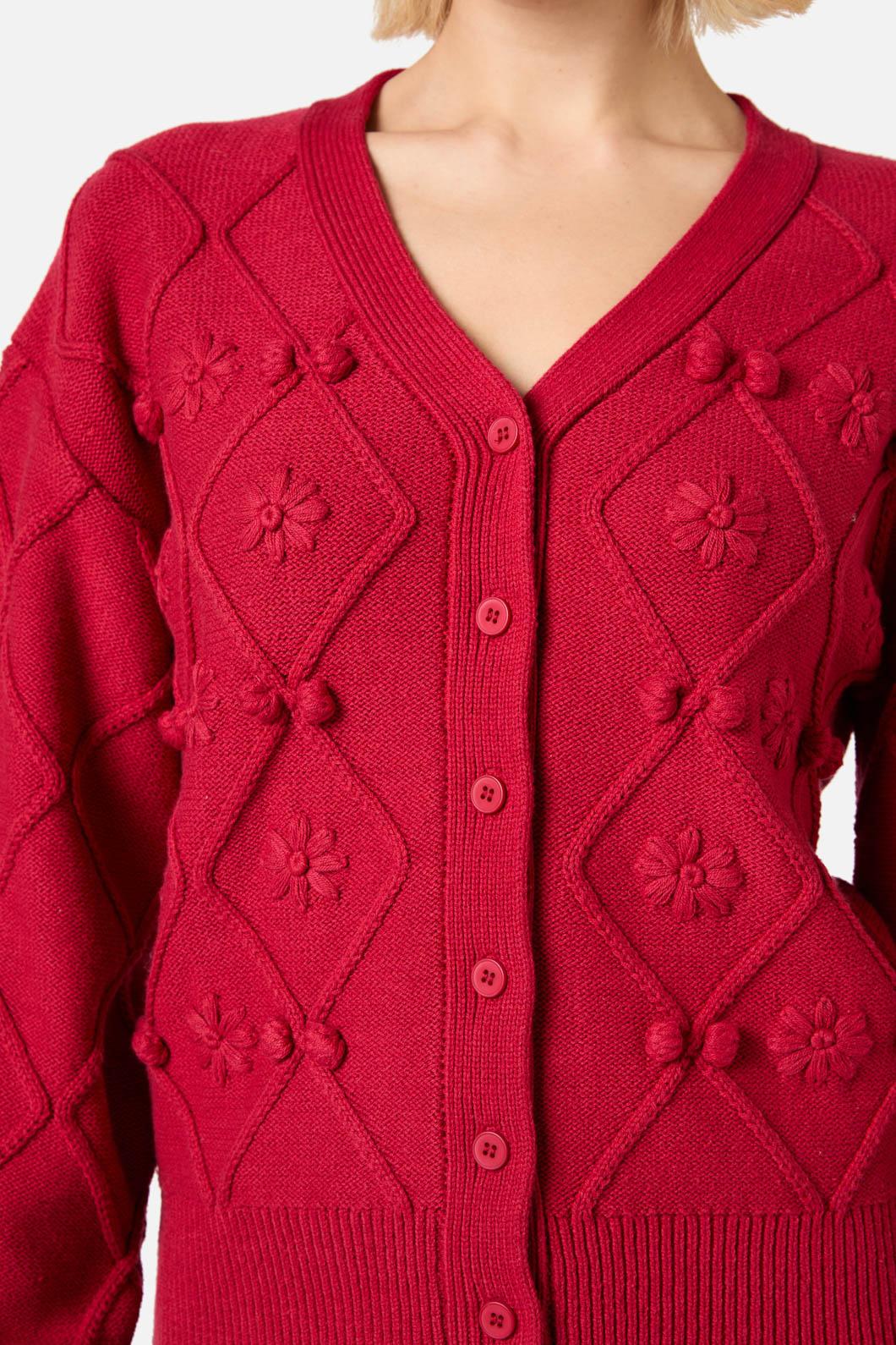 Bloom Embroidered Cardigan - Image 5