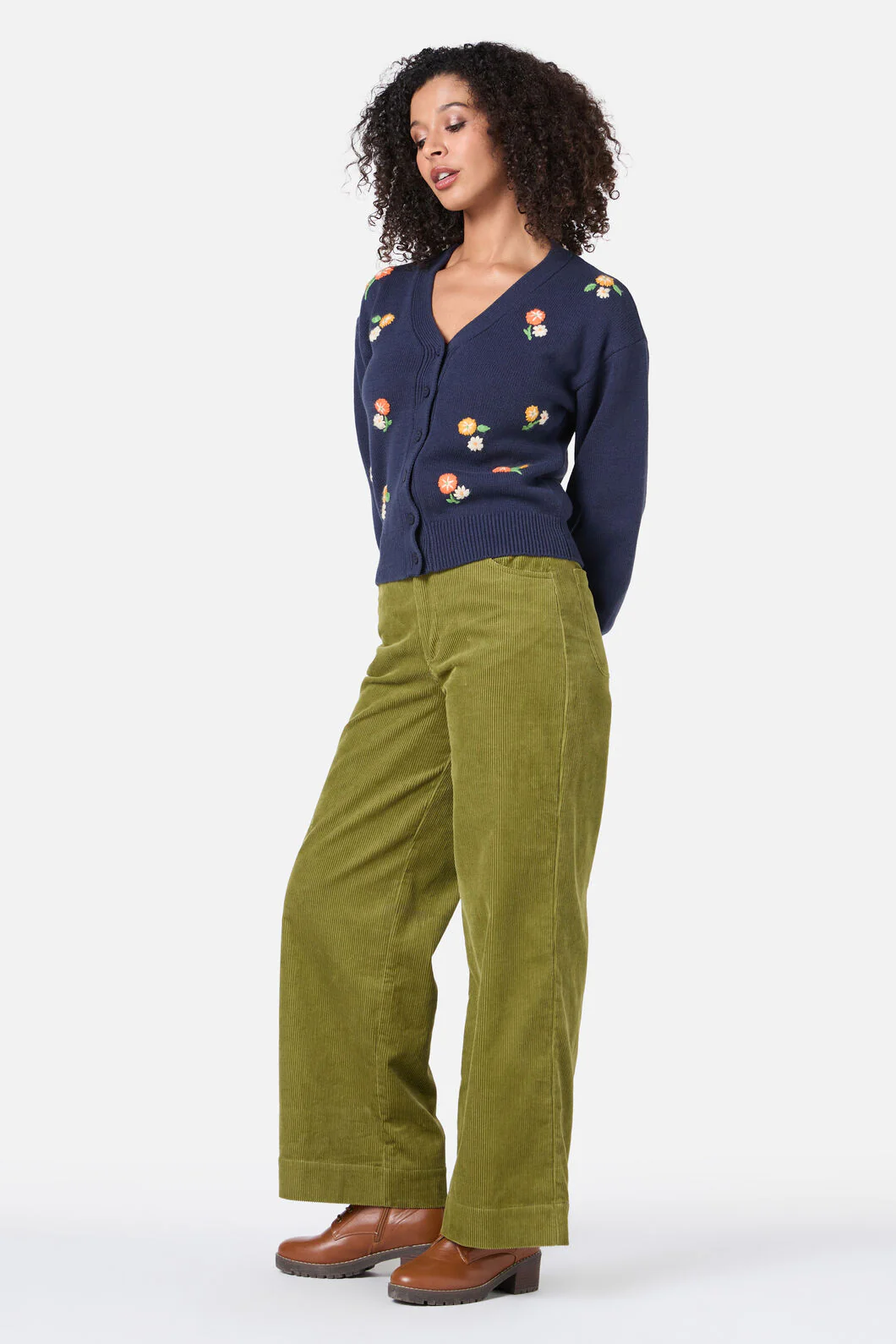 Blossom Embroidered Cardigan - Image 3